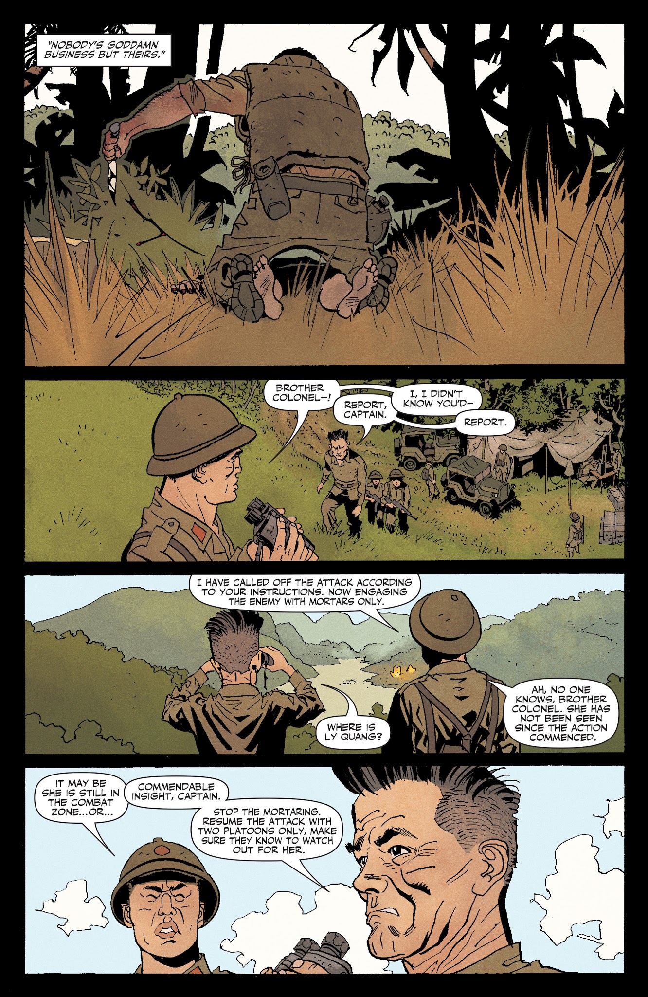 Read online Punisher MAX: The Platoon comic -  Issue #6 - 8