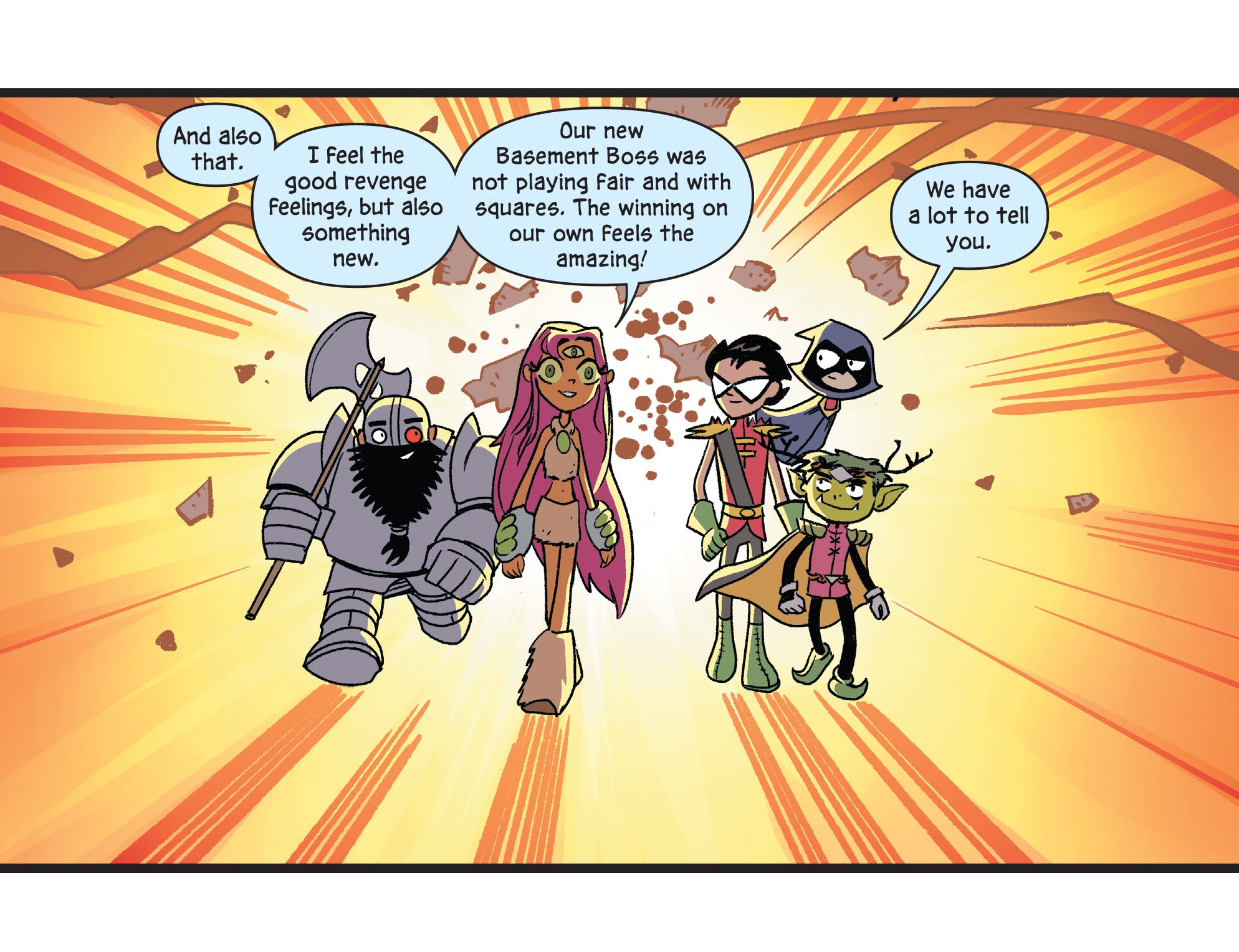 Read online Teen Titans Go! Roll With It! comic -  Issue #9 - 29