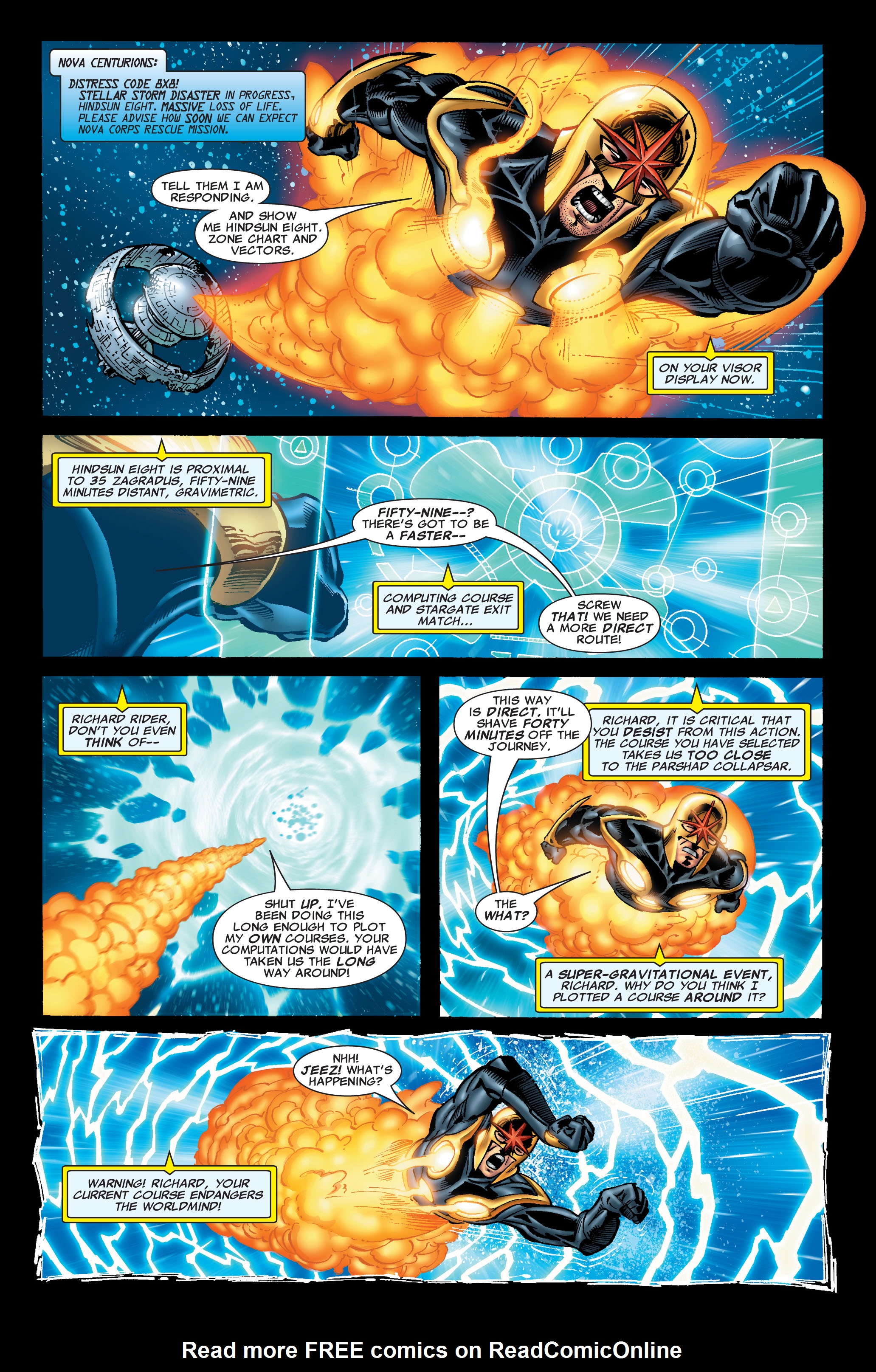 Read online Nova (2007) comic -  Issue # _TPB 1 (Part 1) - 22