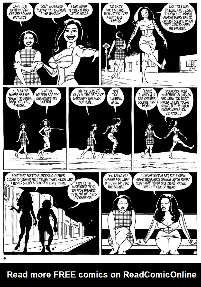 Read online Love and Rockets (1982) comic -  Issue #44 - 10
