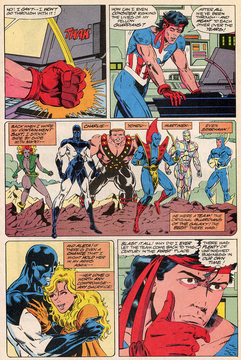 Read online Guardians of the Galaxy (1990) comic -  Issue #30 - 18