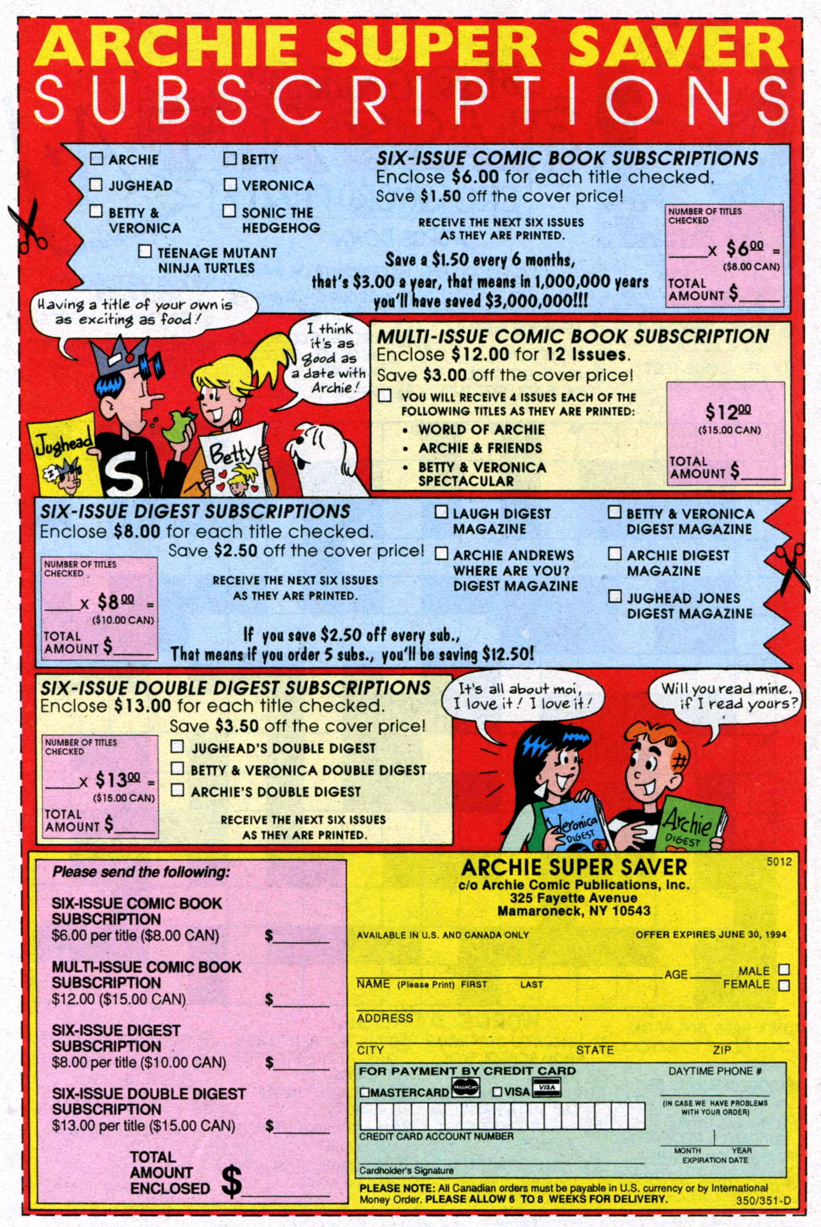 Read online Betty & Veronica Spectacular comic -  Issue #8 - 12