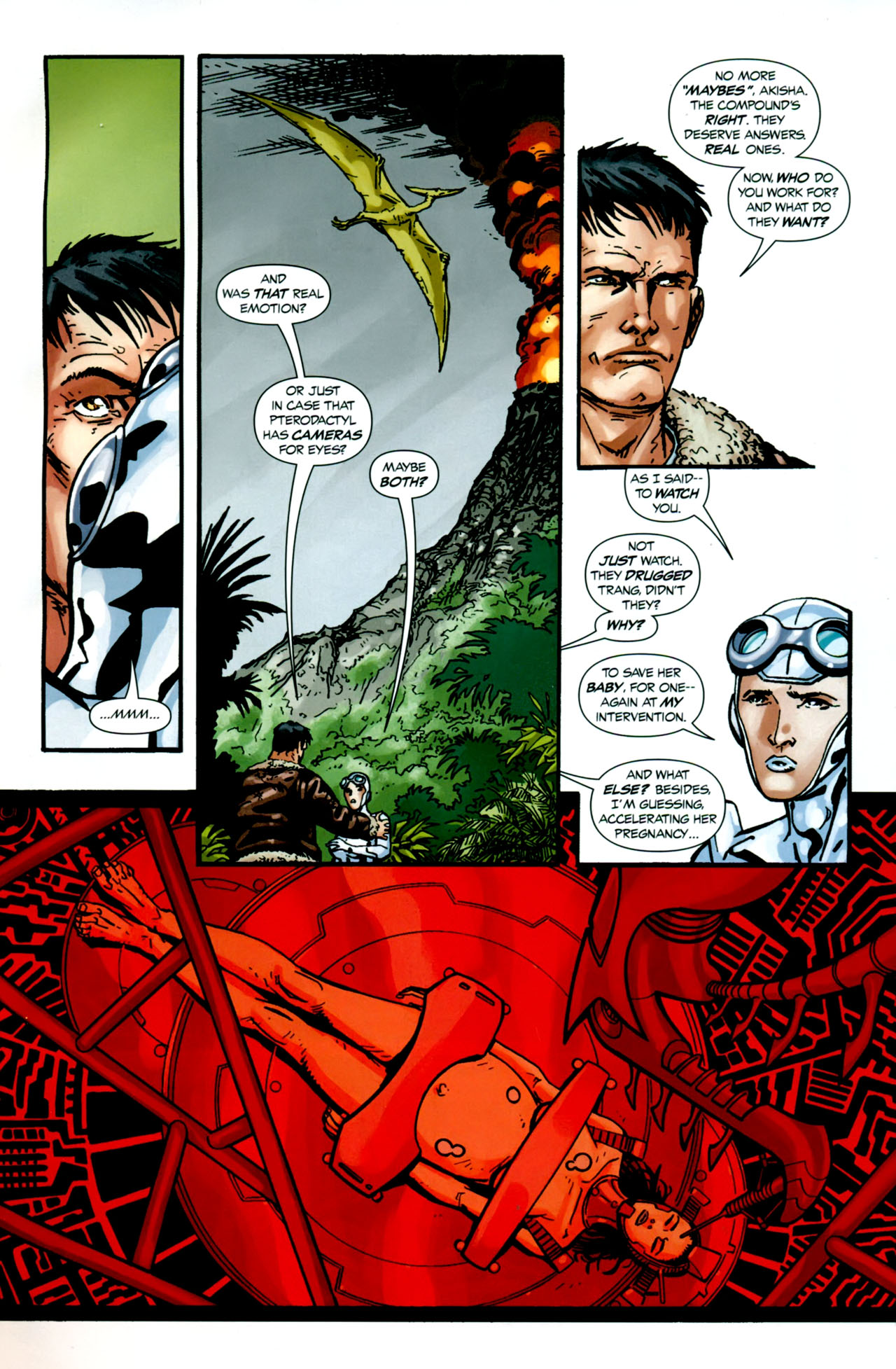 Read online The War That Time Forgot comic -  Issue #9 - 11