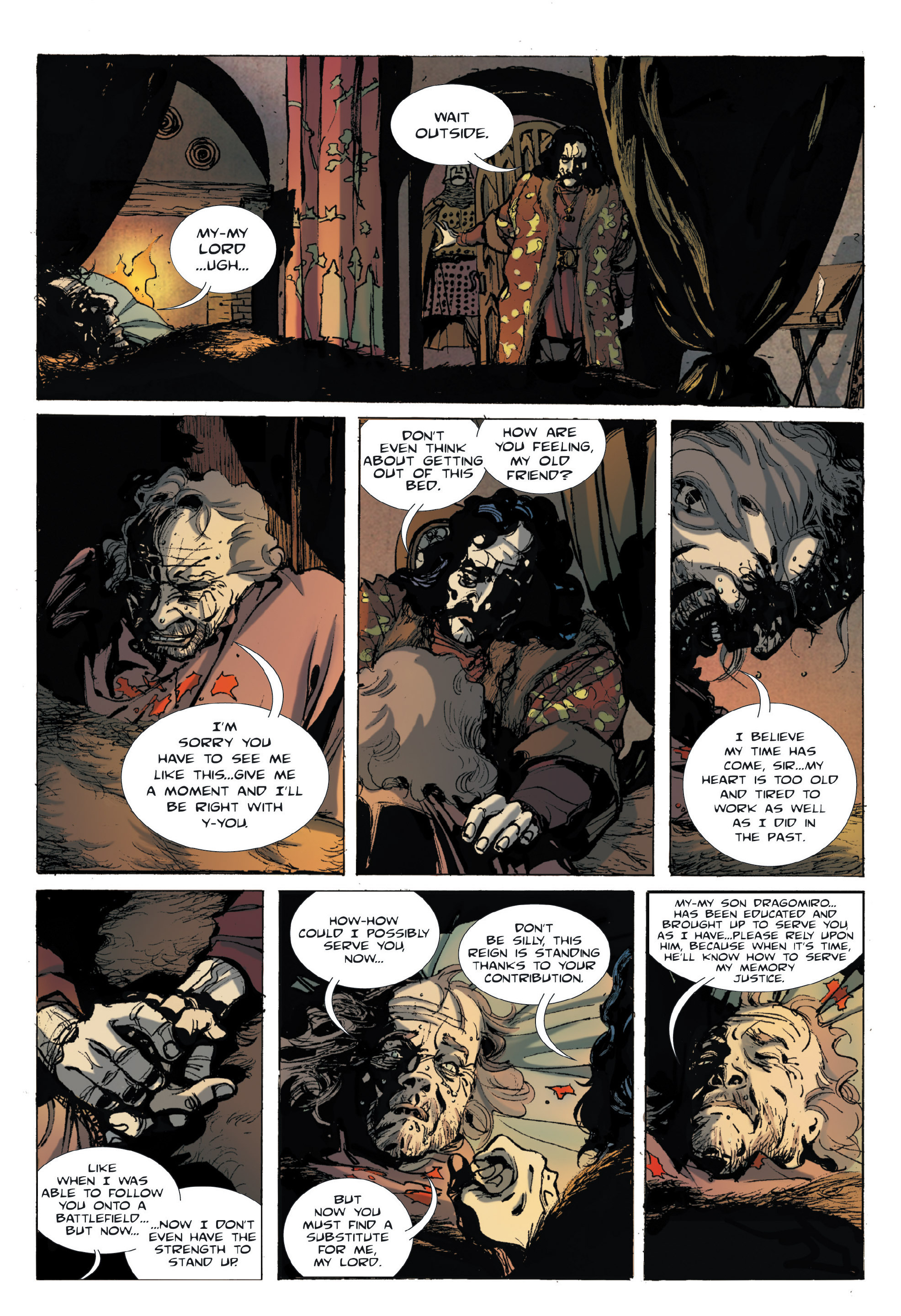Read online Voivod: The True Story of Vlad the Impaler comic -  Issue # TPB - 40