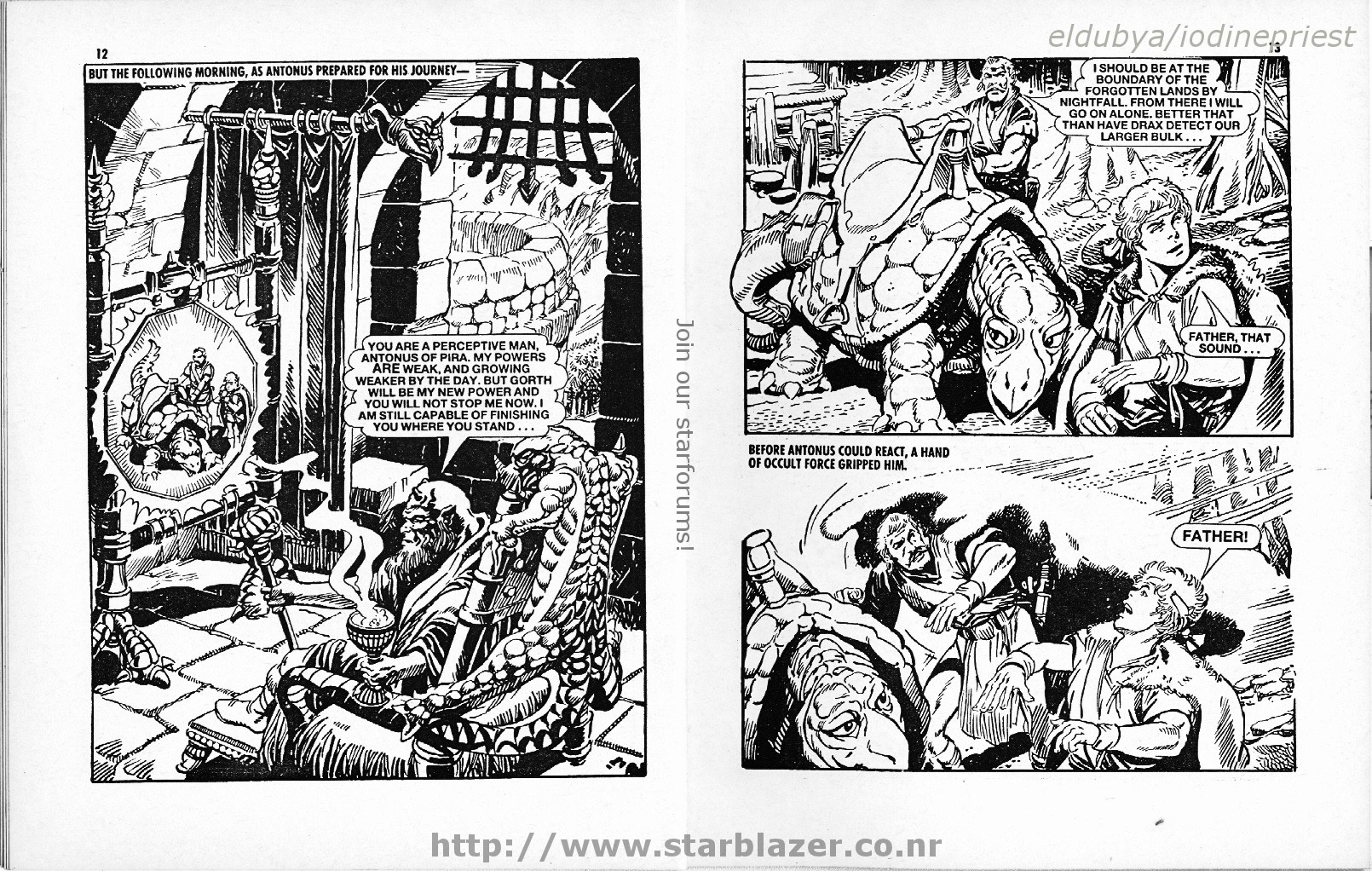 Read online Starblazer comic -  Issue #210 - 8