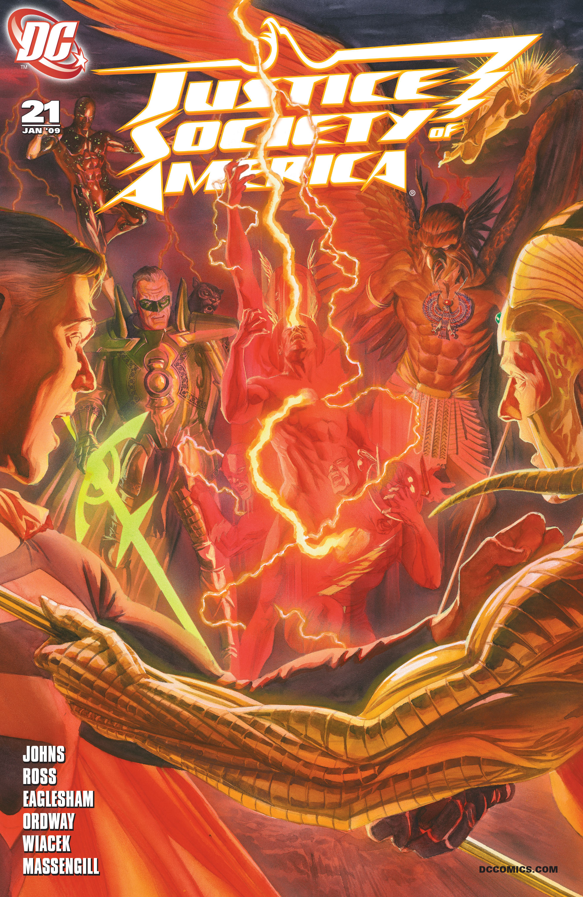 Read online Justice Society of America (2007) comic -  Issue #21 - 1