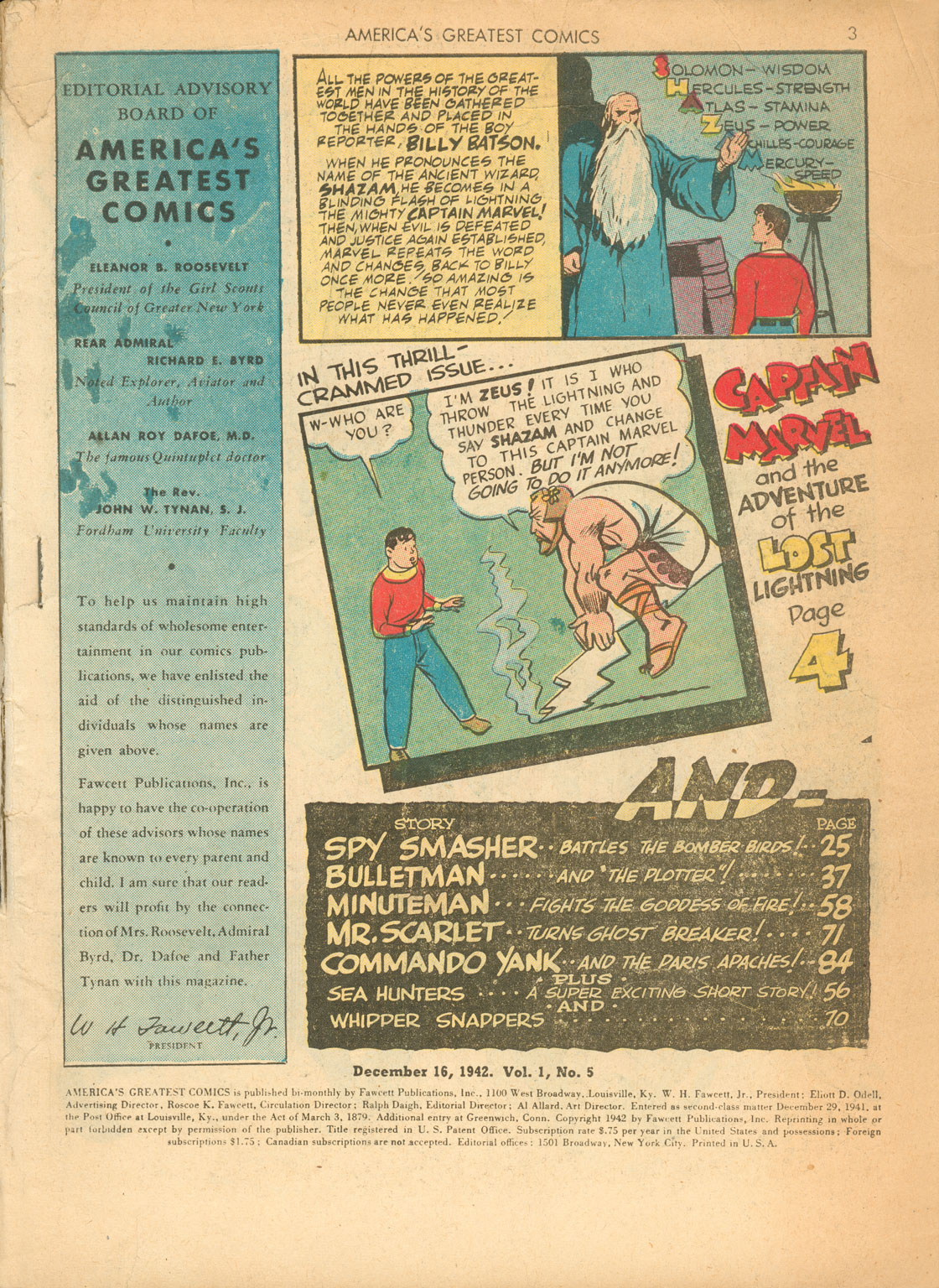 Read online America's Greatest Comics comic -  Issue #5 - 3