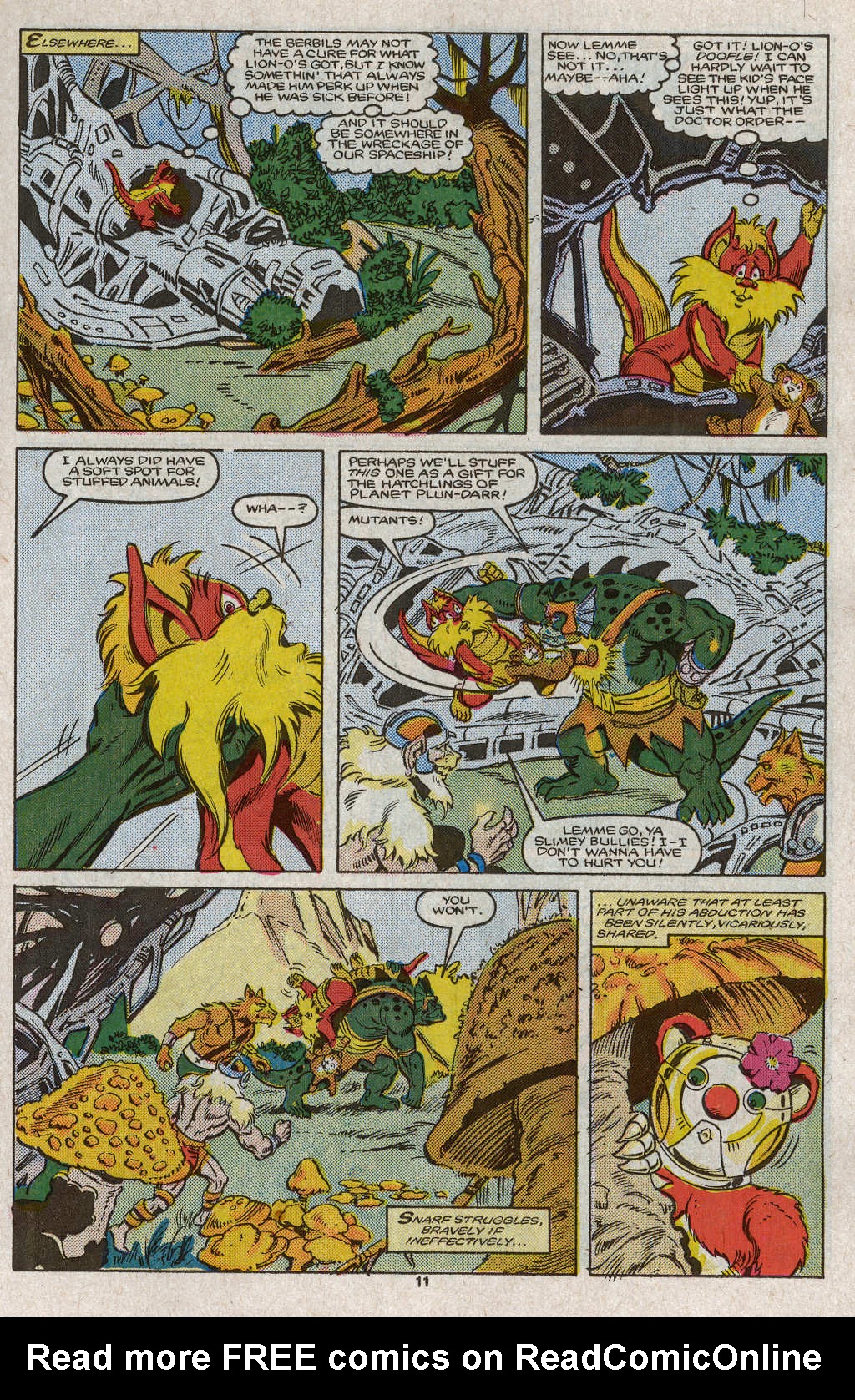 Read online ThunderCats (1985) comic -  Issue #2 - 17