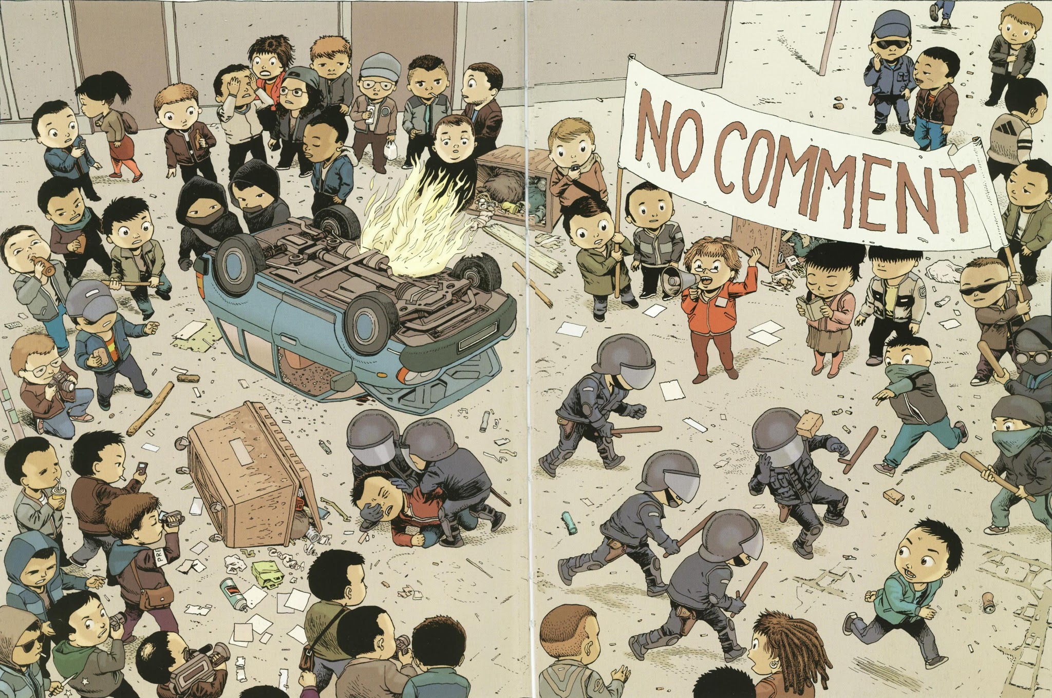 Read online No comment comic -  Issue # TPB - 4