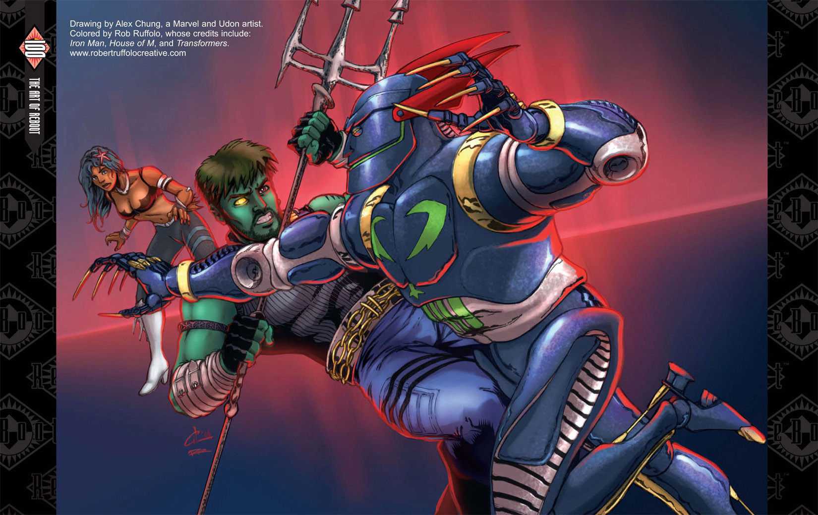 Read online The Art of Reboot comic -  Issue # TPB - 99