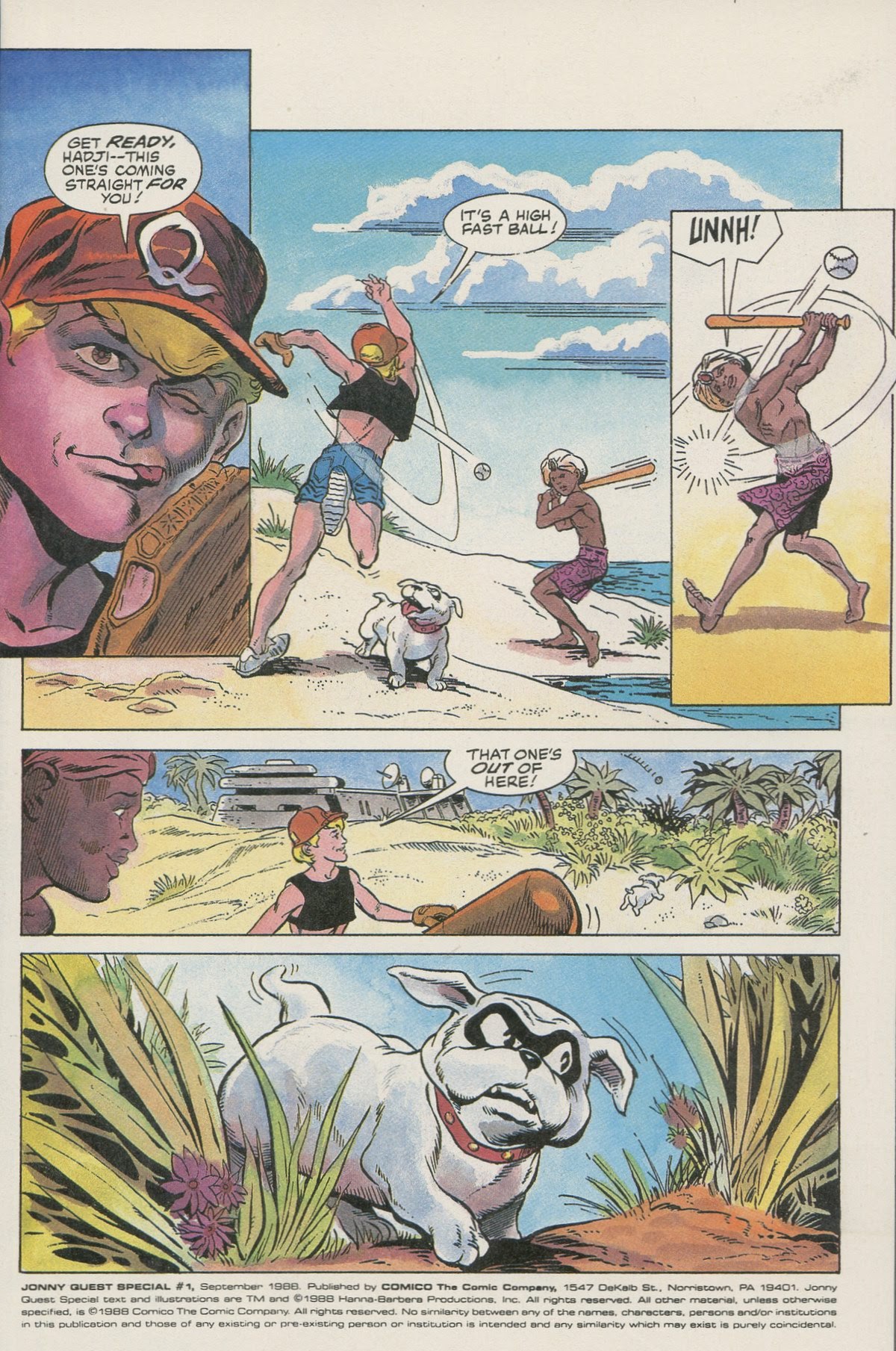 Read online Jonny Quest Special comic -  Issue #1 - 3