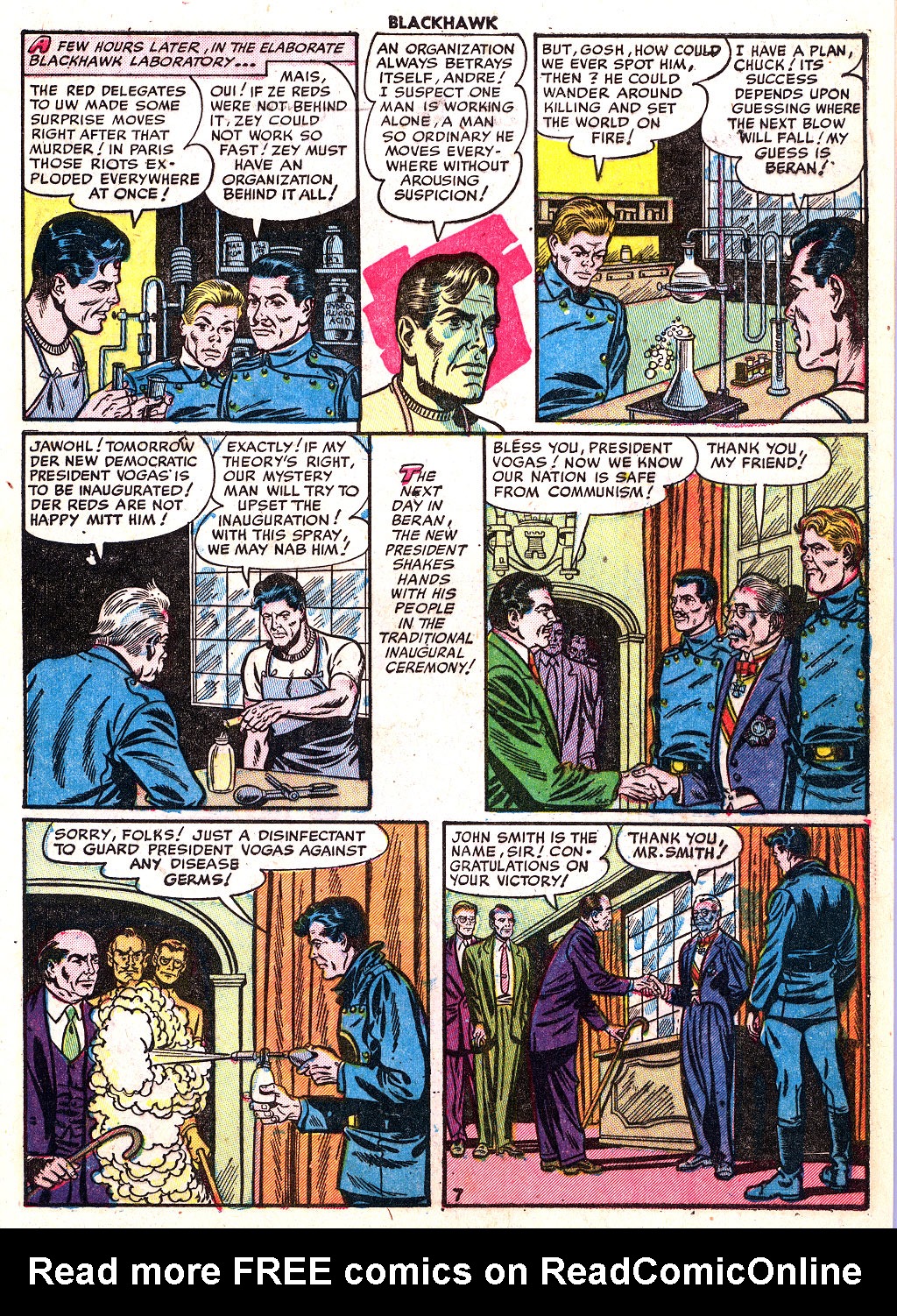 Read online Blackhawk (1957) comic -  Issue #61 - 9