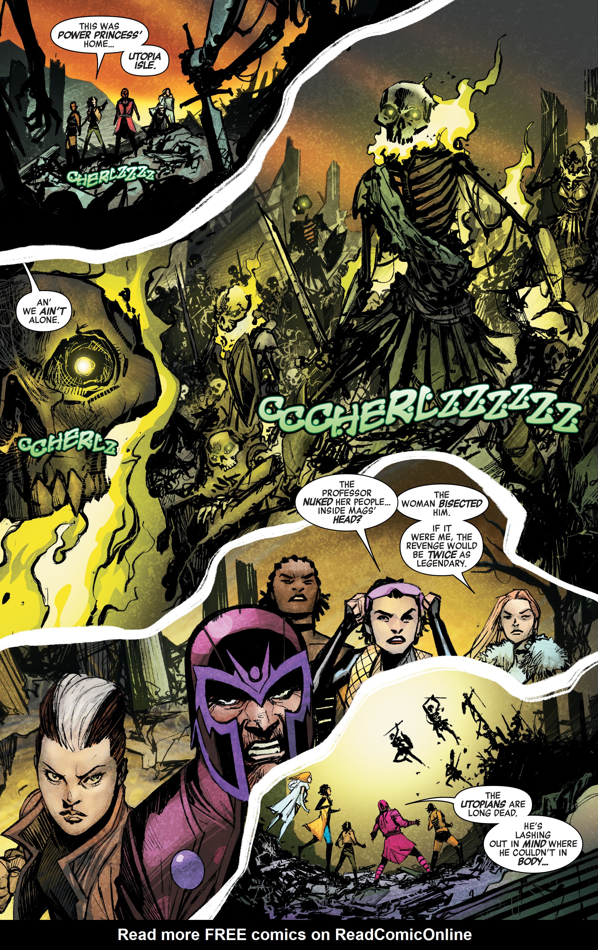 Read online Heroes Reborn: One-Shots comic -  Issue # Magneto & the Mutant Force - 14