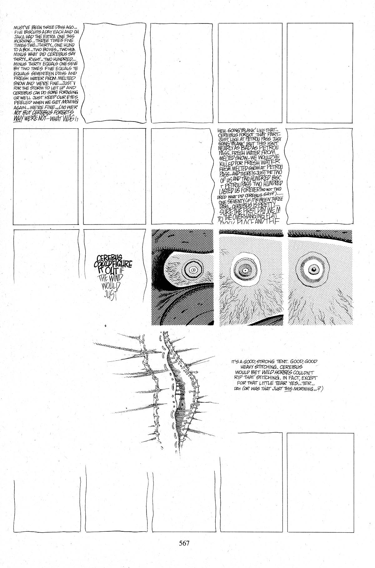 Read online Cerebus comic -  Issue #260 - 4
