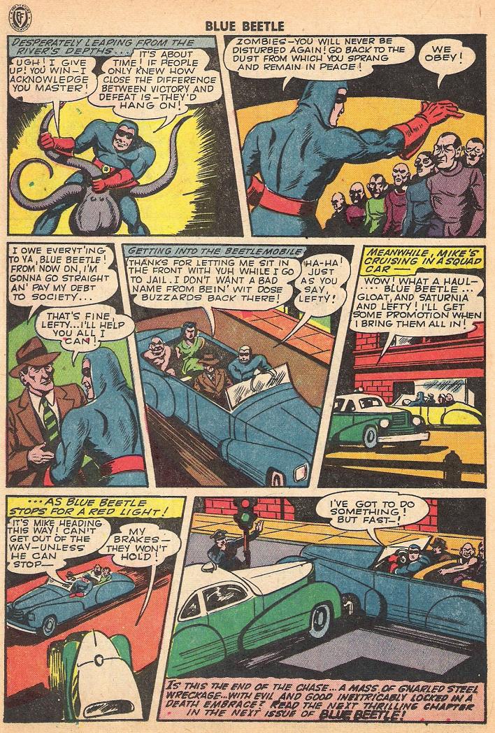 Read online The Blue Beetle comic -  Issue #38 - 24