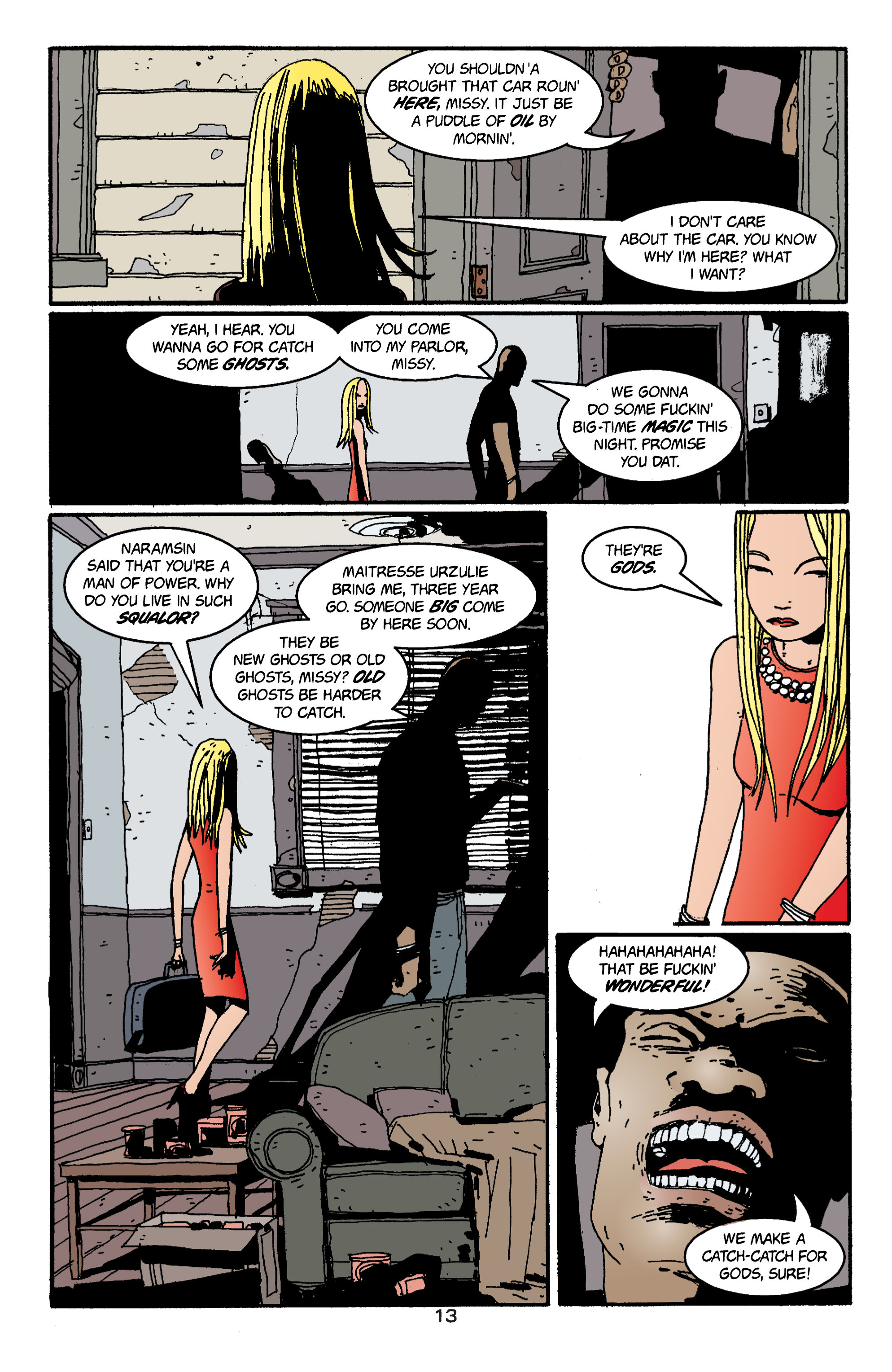 Read online Lucifer (2000) comic -  Issue #9 - 14