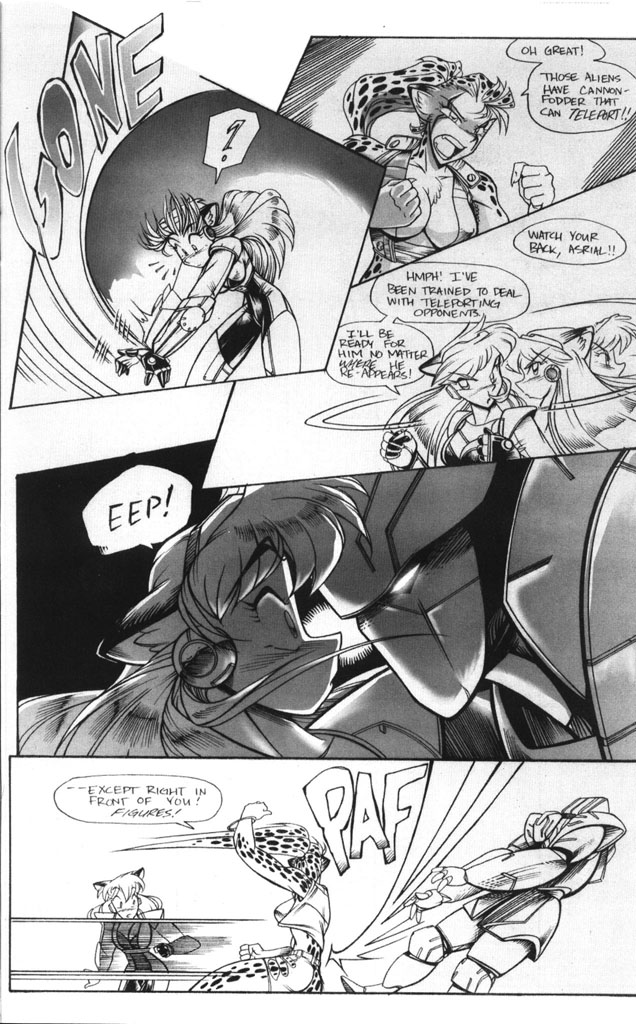 Read online Asrial vs. Cheetah comic -  Issue #2 - 33