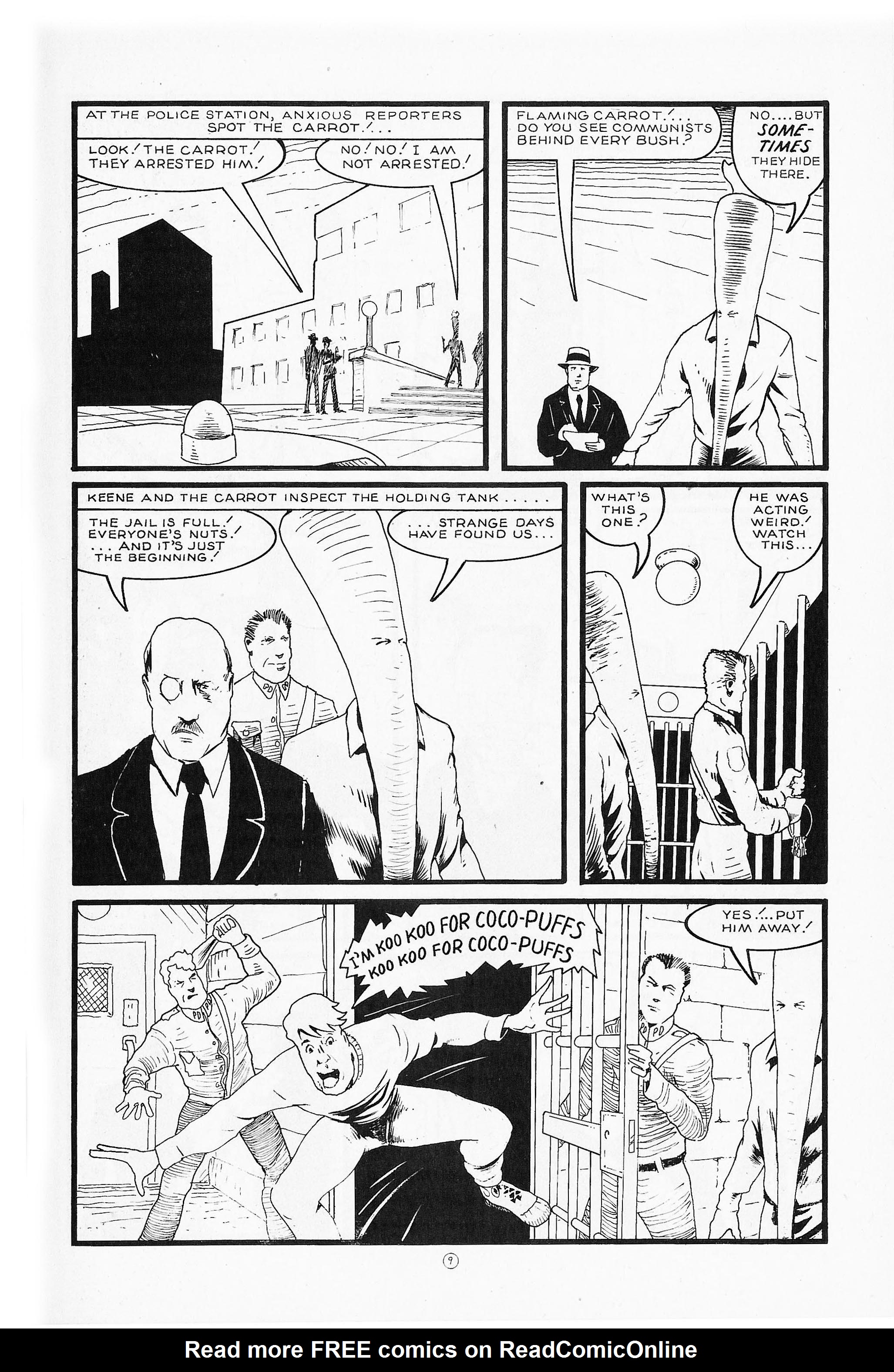 Read online Flaming Carrot Comics (1984) comic -  Issue #10 - 11