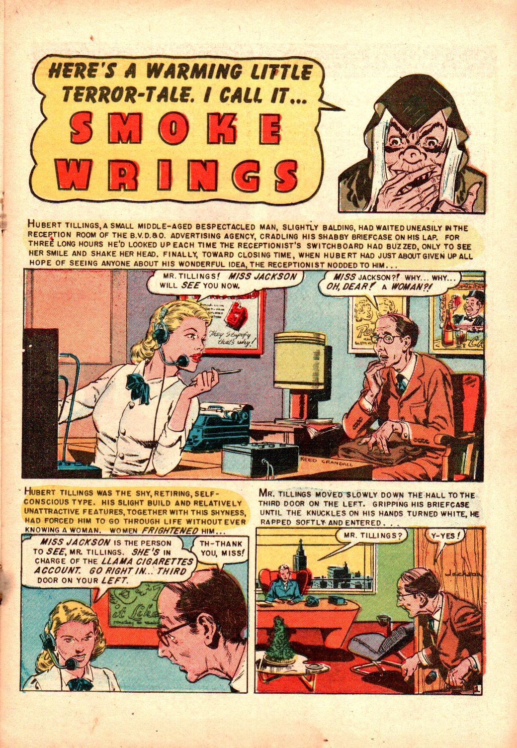 Read online The Vault of Horror (1950) comic -  Issue #34 - 22