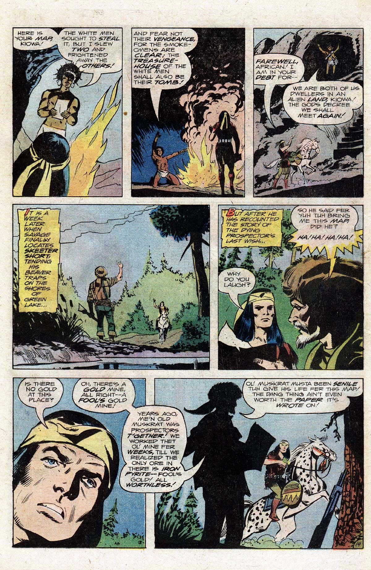 Read online Weird Western Tales (1972) comic -  Issue #41 - 26