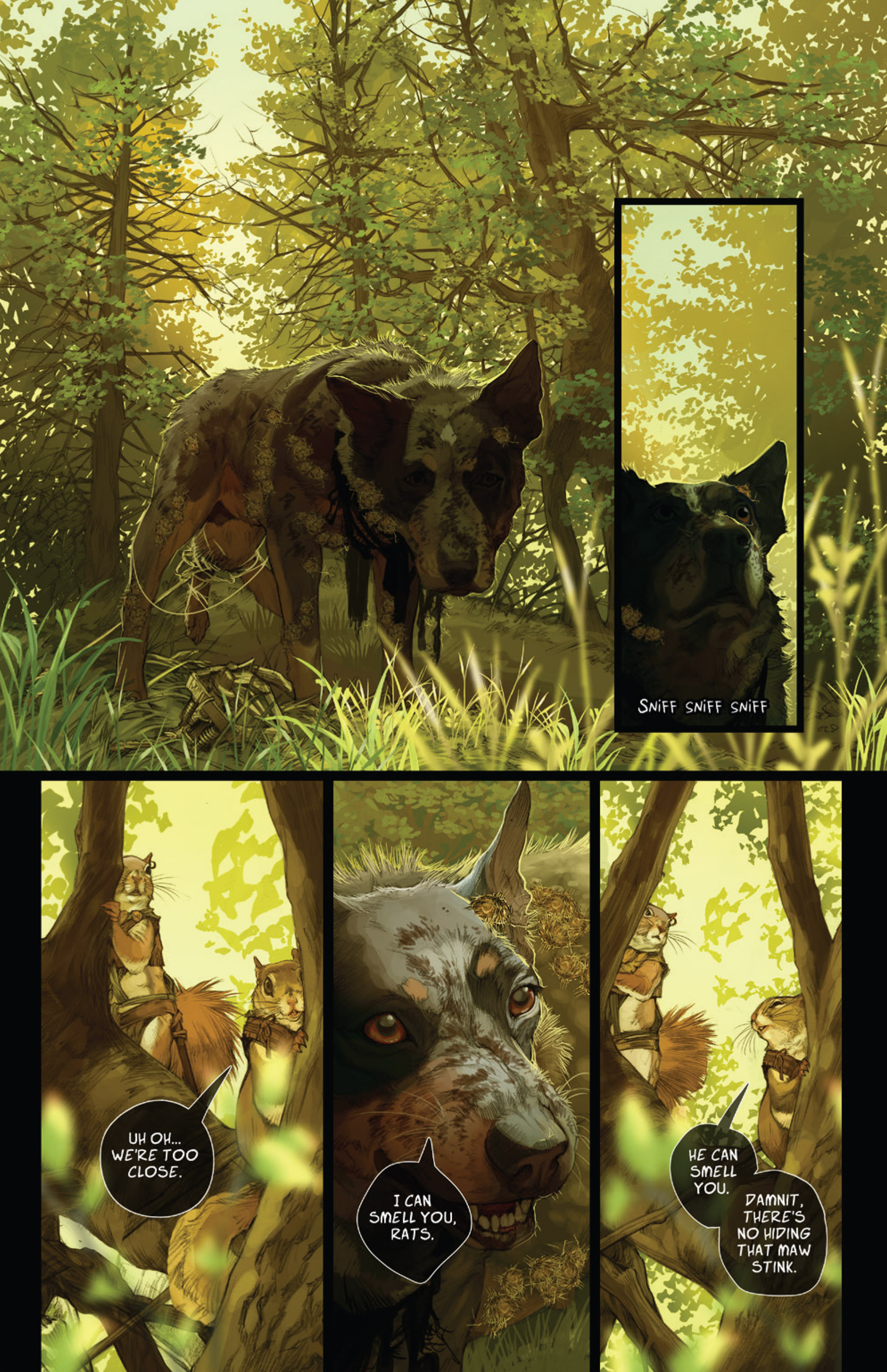 Read online Squarriors (2016) comic -  Issue #3 - 17