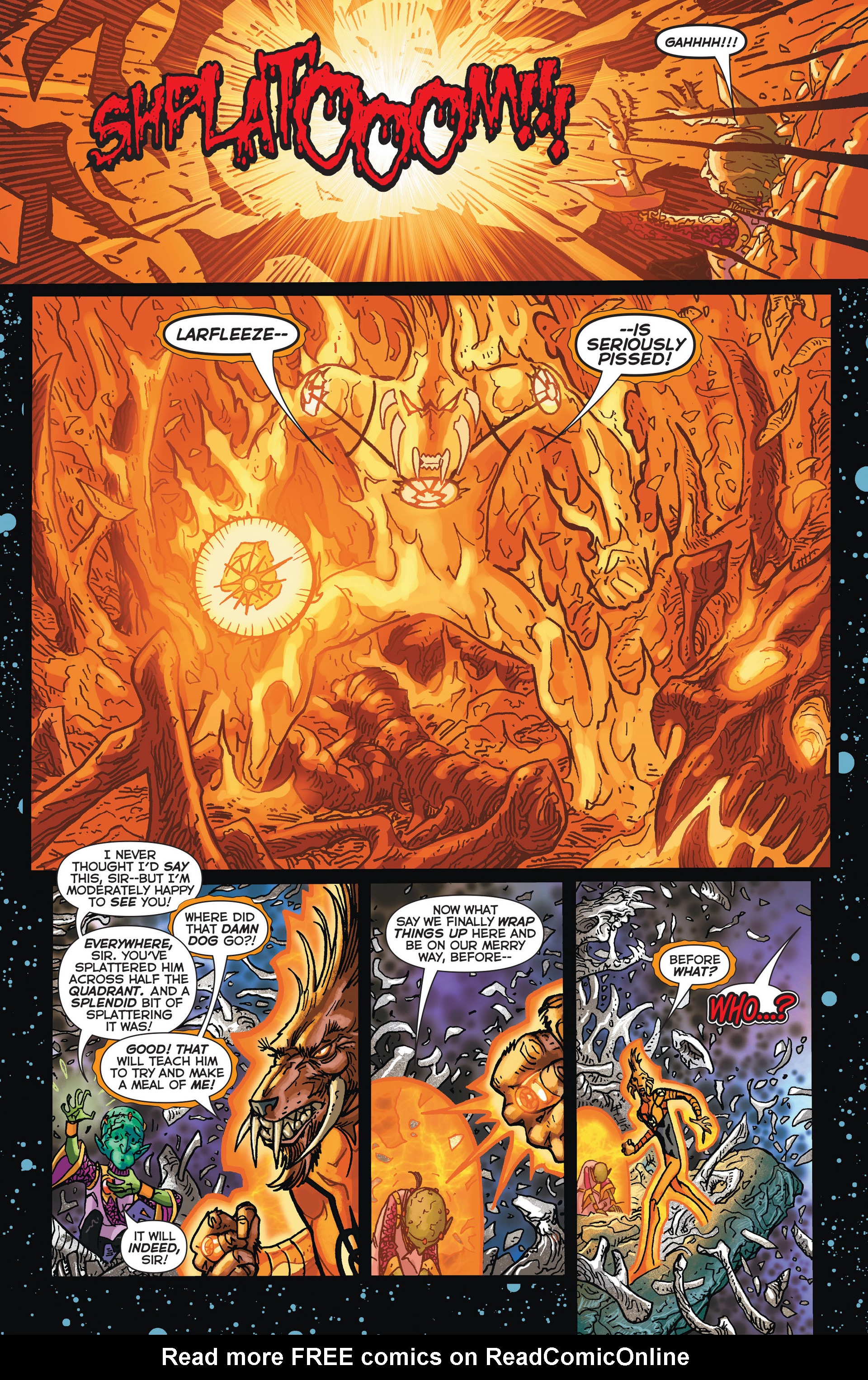 Read online Larfleeze comic -  Issue #1 - 18