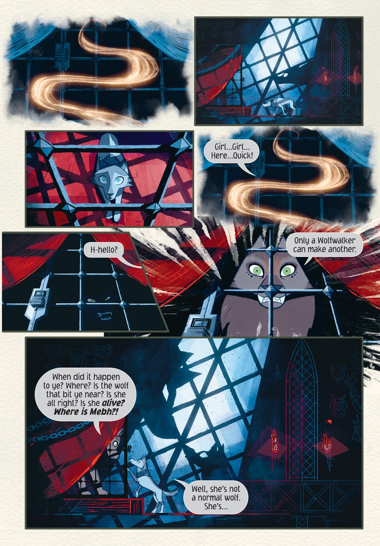 Read online Wolfwalkers: The Graphic Novel comic -  Issue # TPB (Part 2) - 64