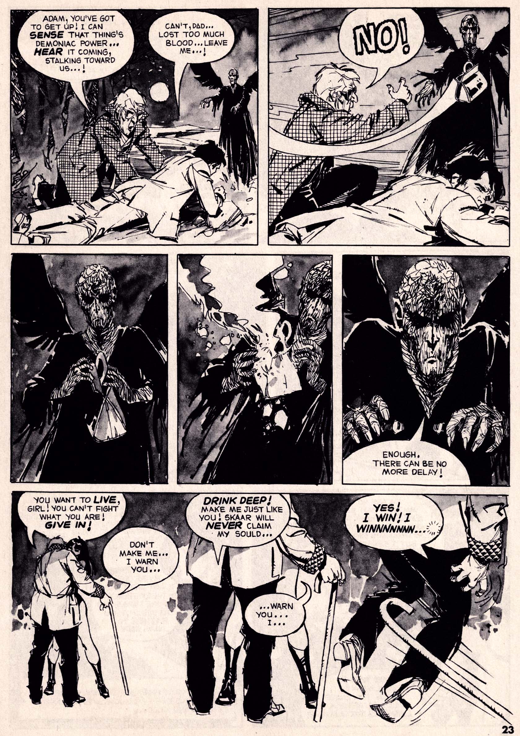 Read online Vampirella (1969) comic -  Issue #12 - 23