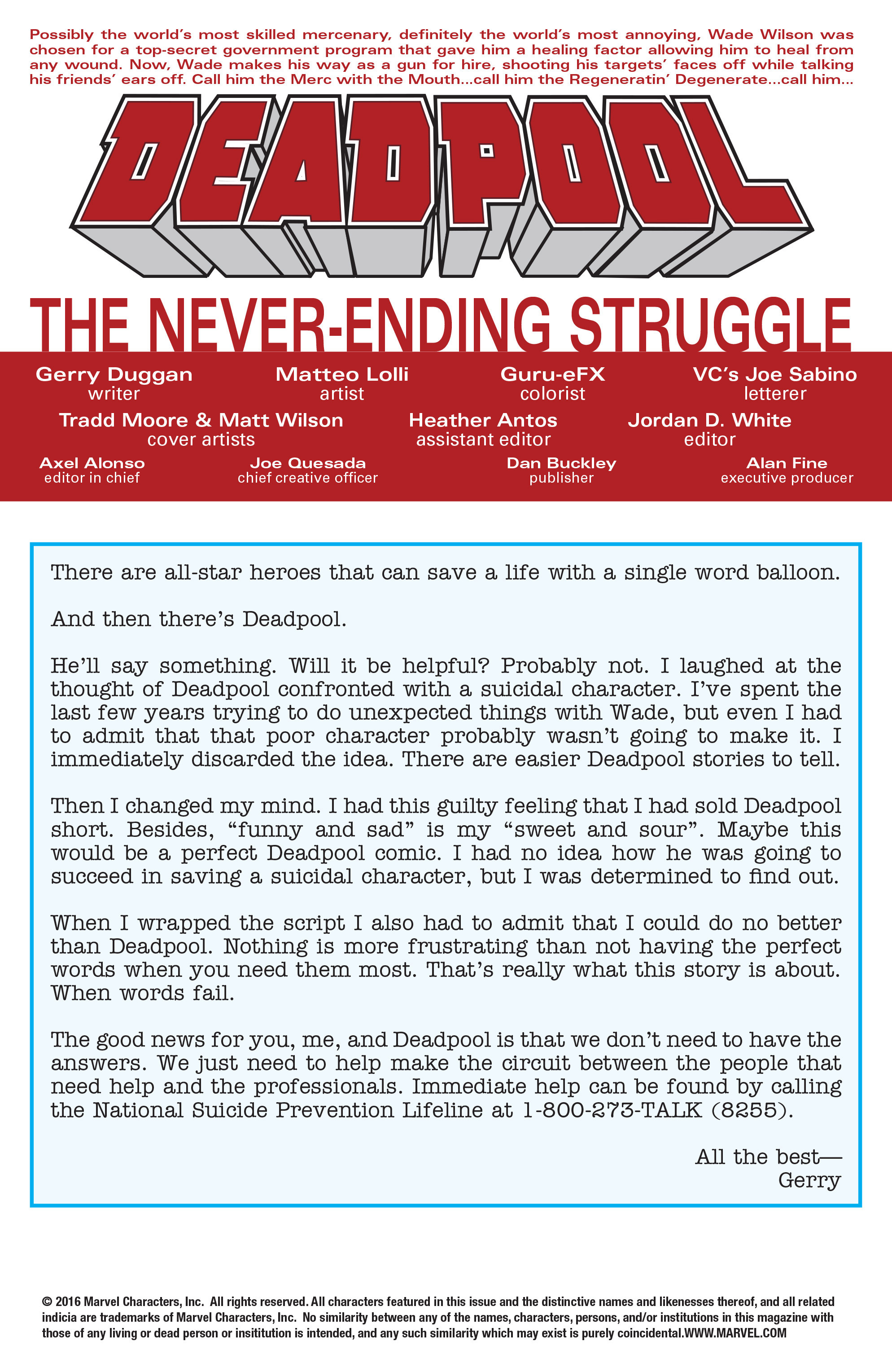 Read online Deadpool (2016) comic -  Issue #20 - 22