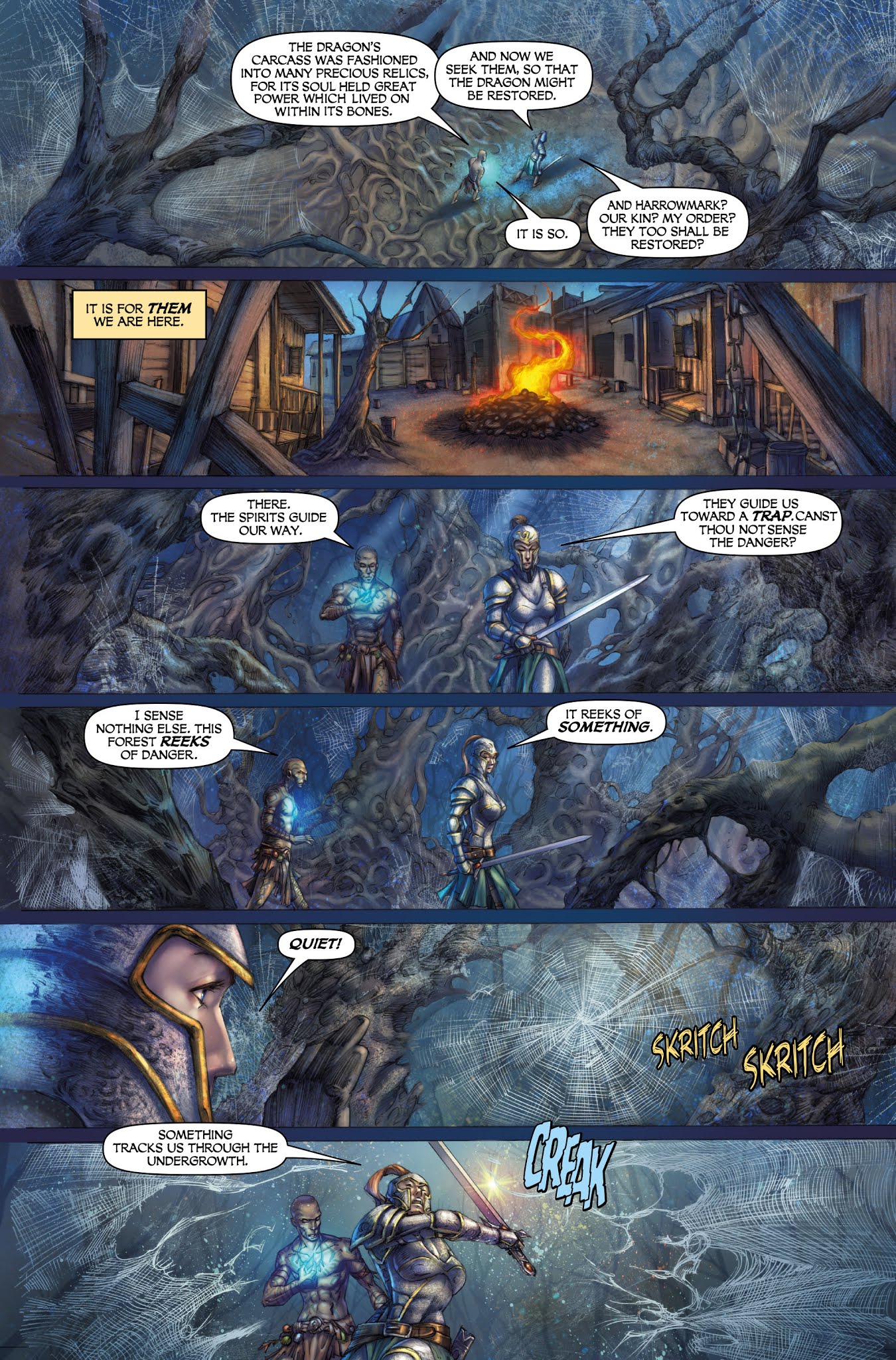 Read online Dark Souls: The Breath of Andolus comic -  Issue #2 - 8
