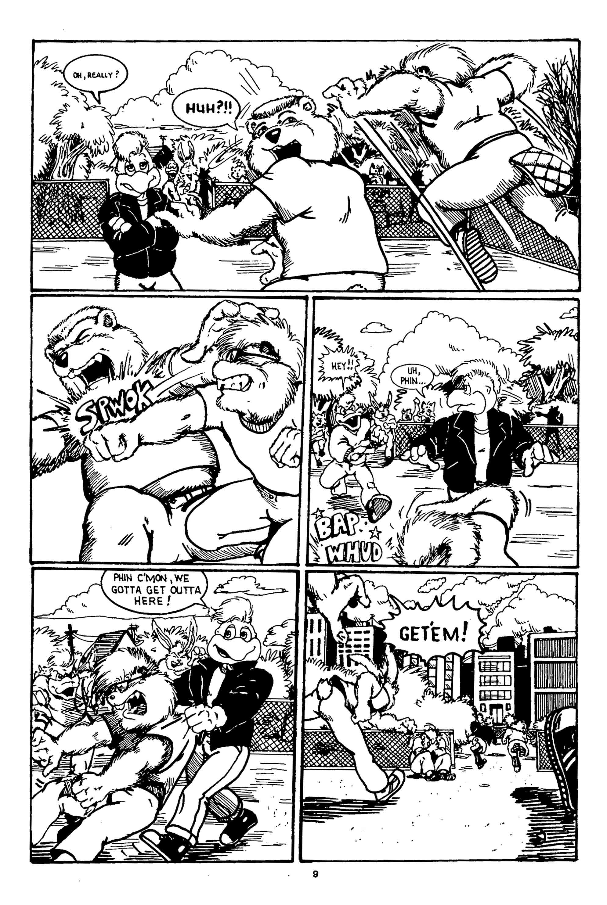 Read online Space Beaver comic -  Issue #8 - 11