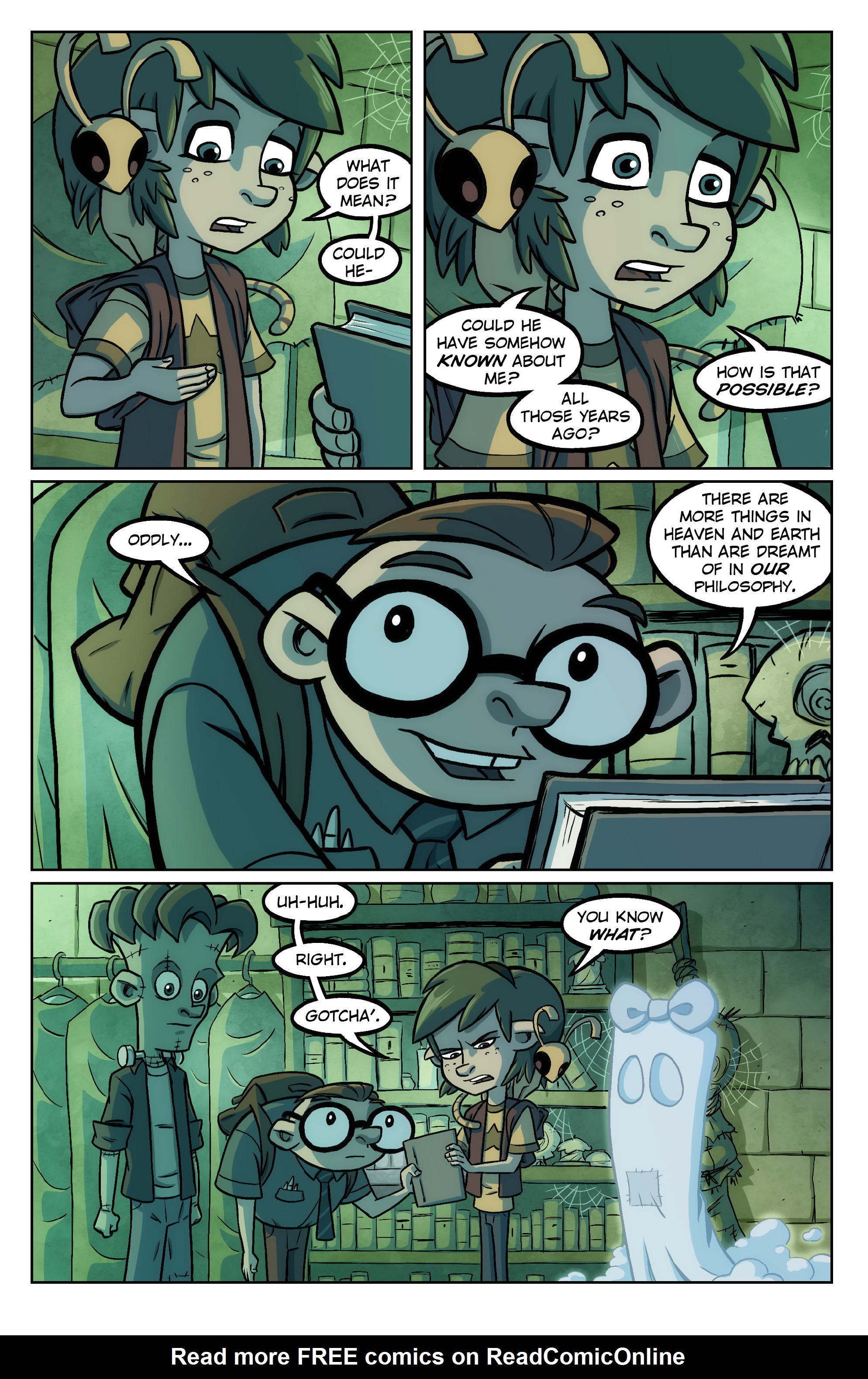 Read online Oddly Normal (2014) comic -  Issue #13 - 20
