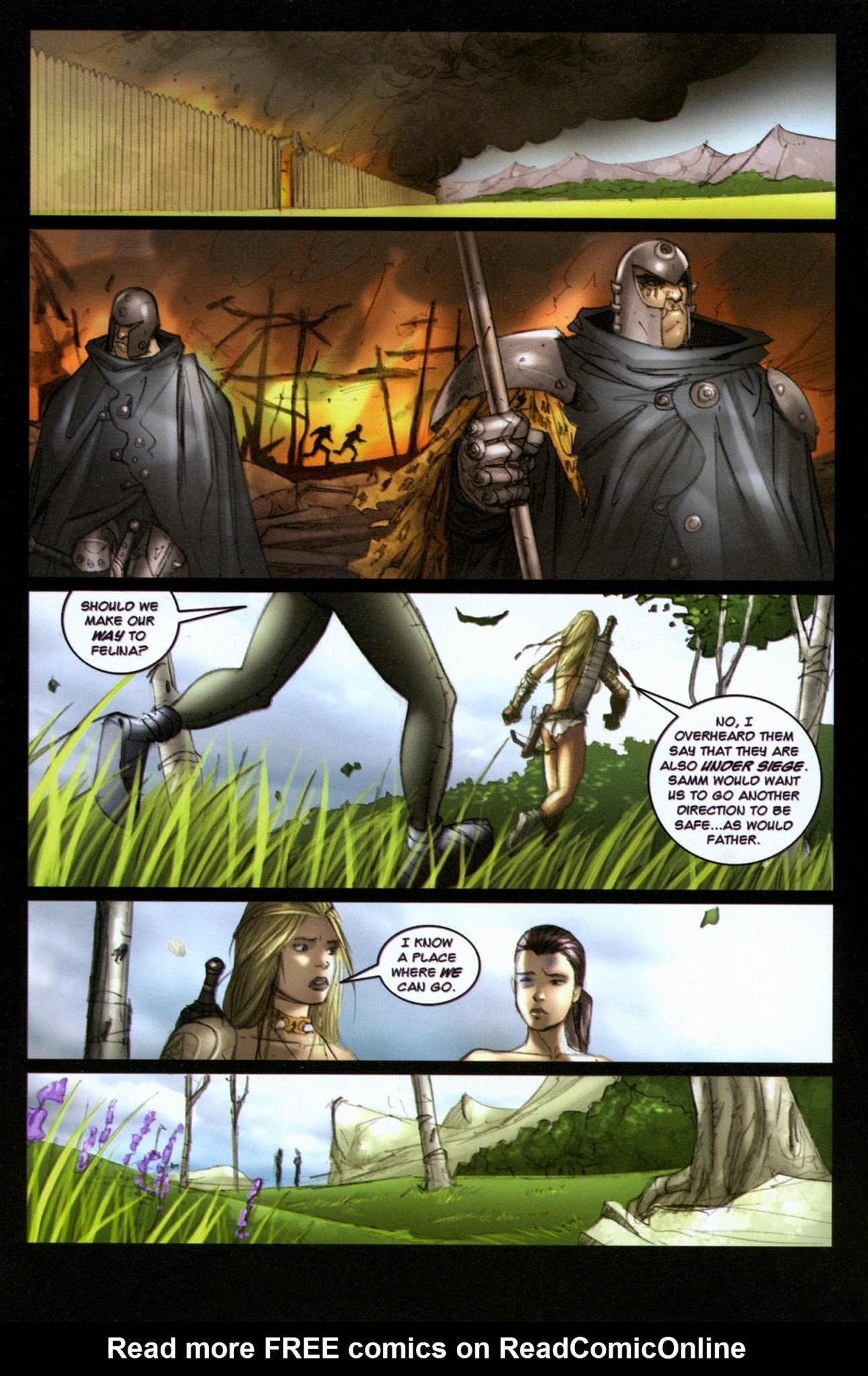 Read online The Lexian Chronicles: Full Circle comic -  Issue # TPB 2 - 113