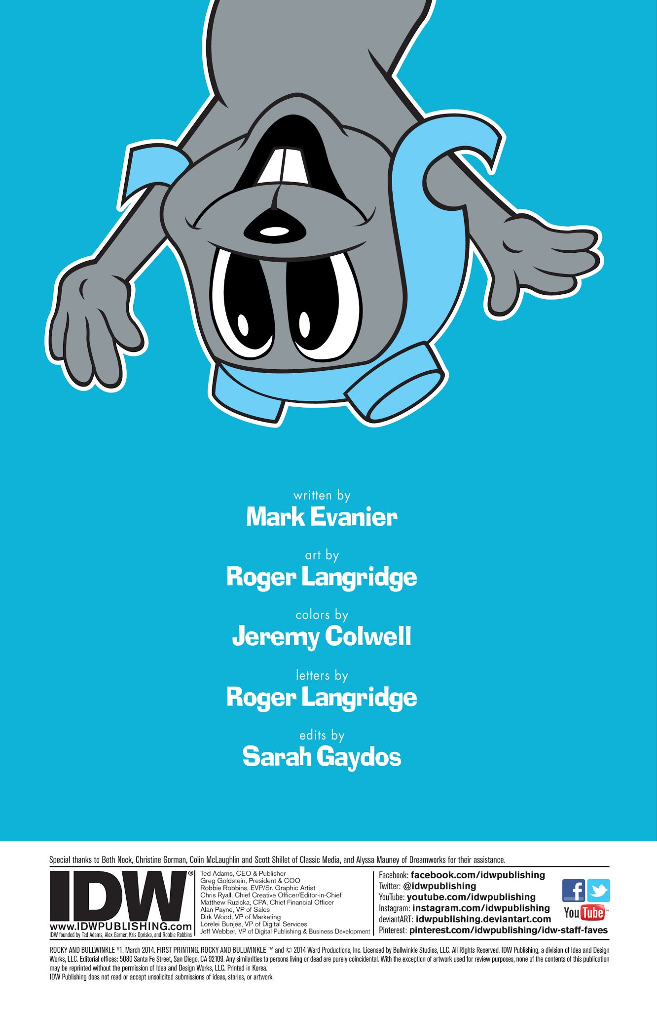 Read online Rocky and Bullwinkle comic -  Issue #1 - 2