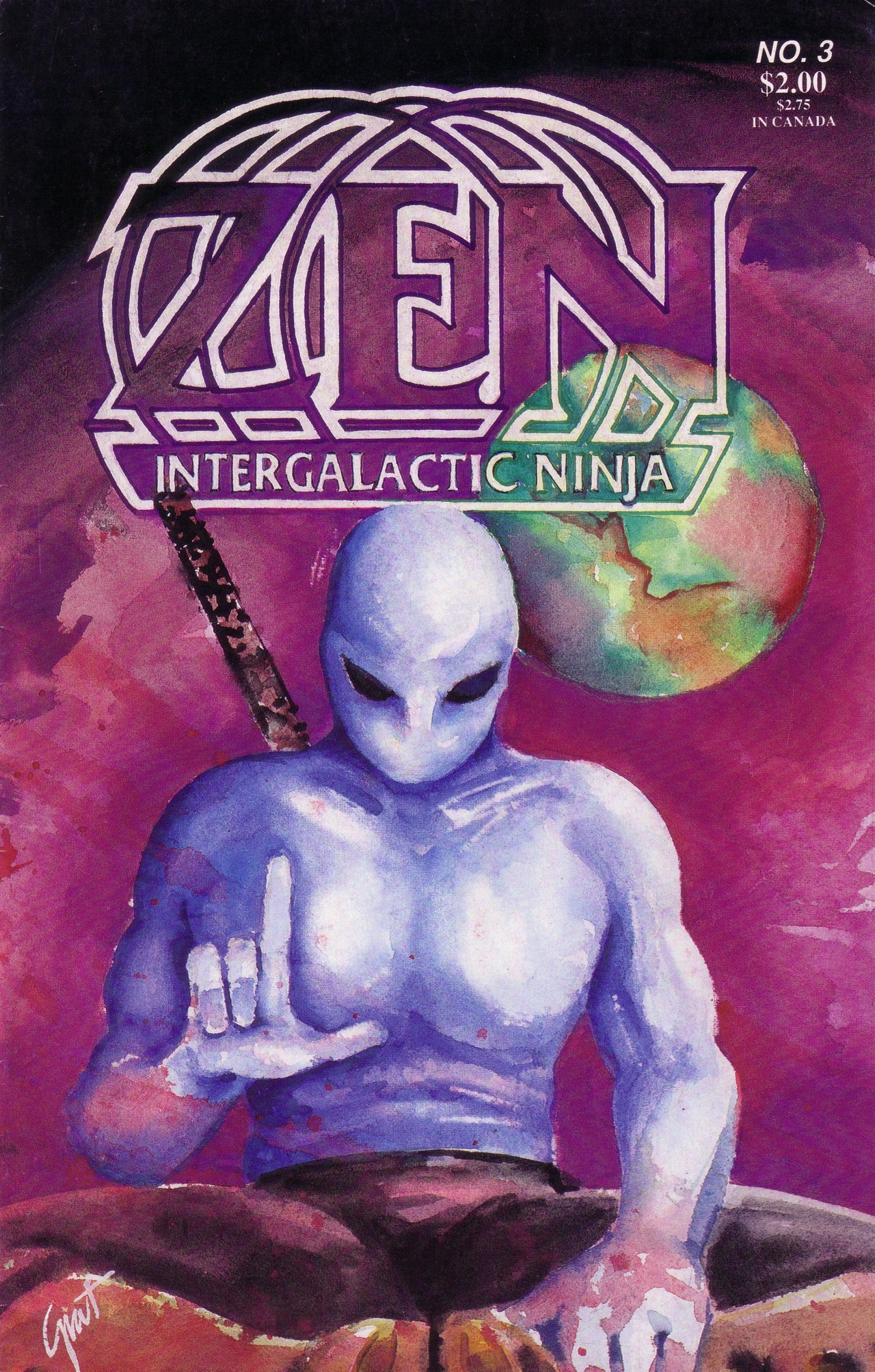 Read online Zen Intergalactic Ninja comic -  Issue #3 - 1