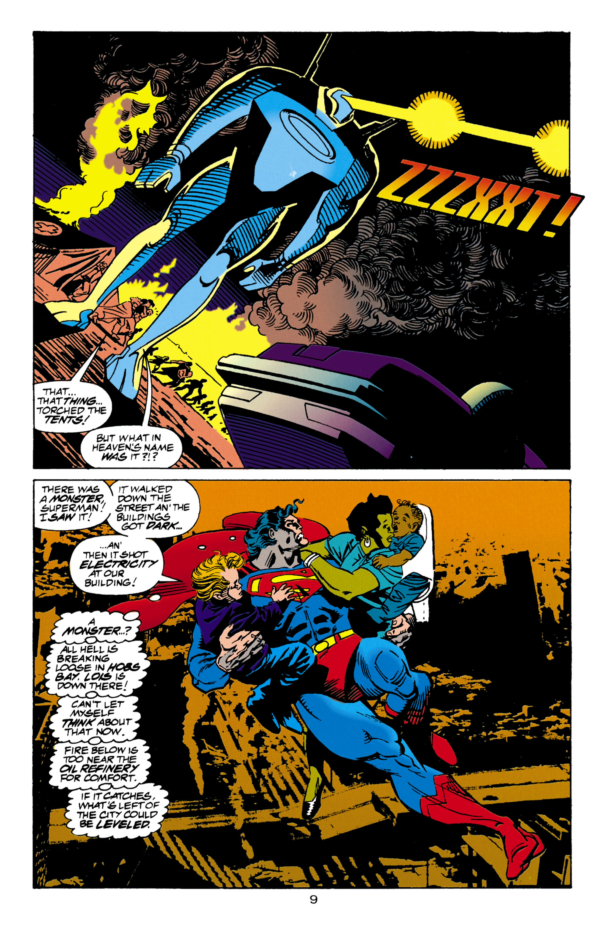 Read online Superman: The Man of Steel (1991) comic -  Issue #35 - 9