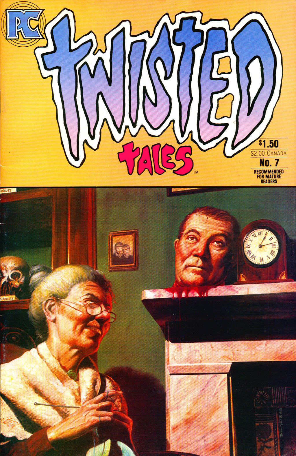 Read online Twisted Tales (1982) comic -  Issue #7 - 1