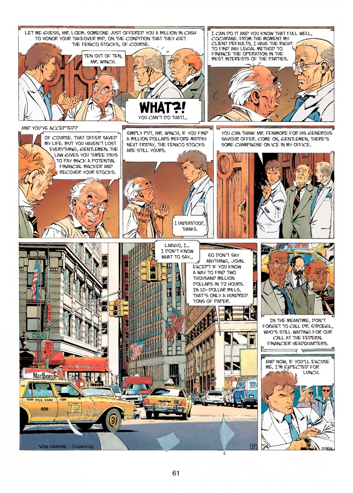 Read online Largo Winch comic -  Issue # TPB 2 - 60