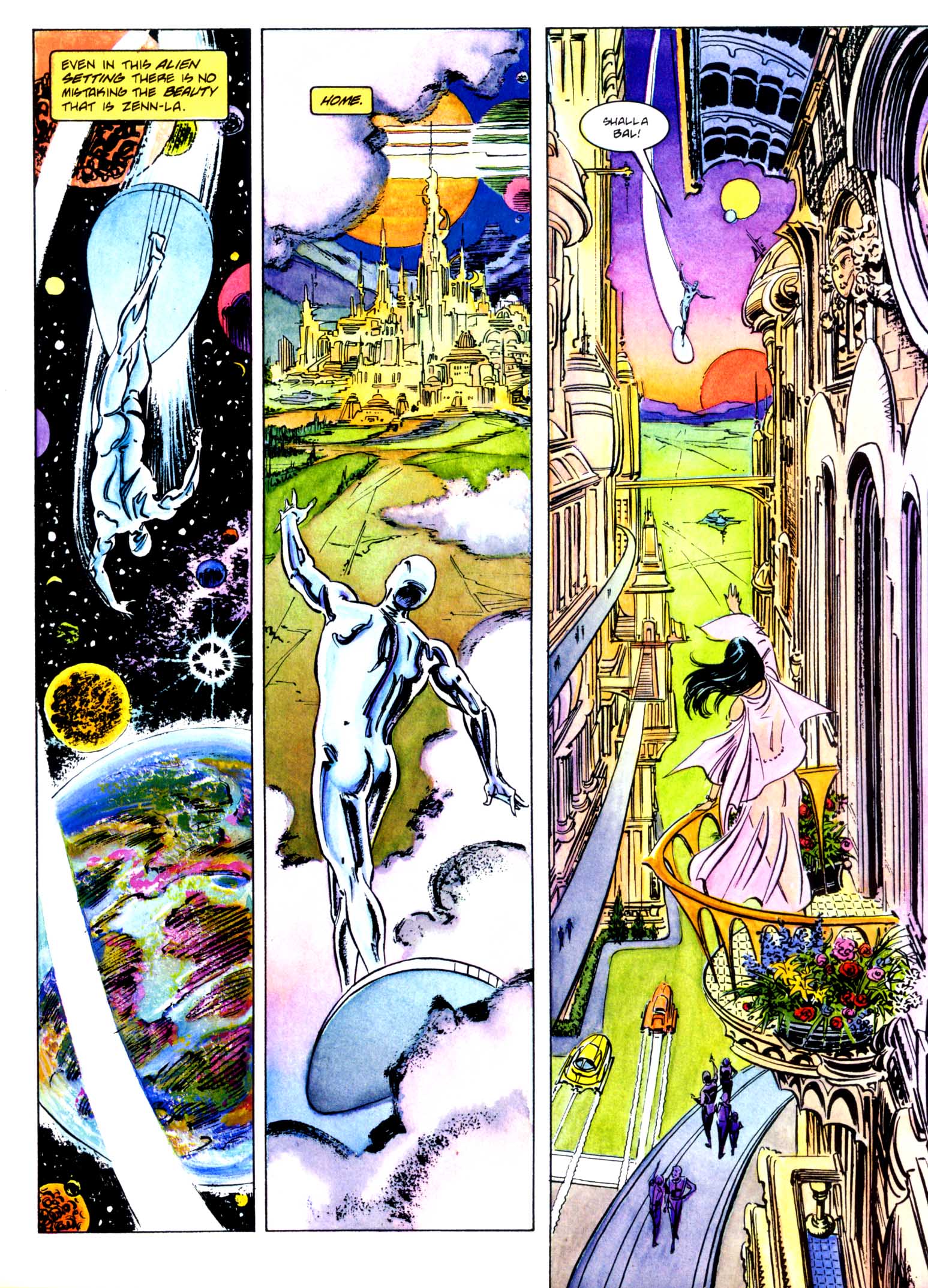 Read online Marvel Graphic Novel comic -  Issue #71 - Silver Surfer - Homecoming - 20