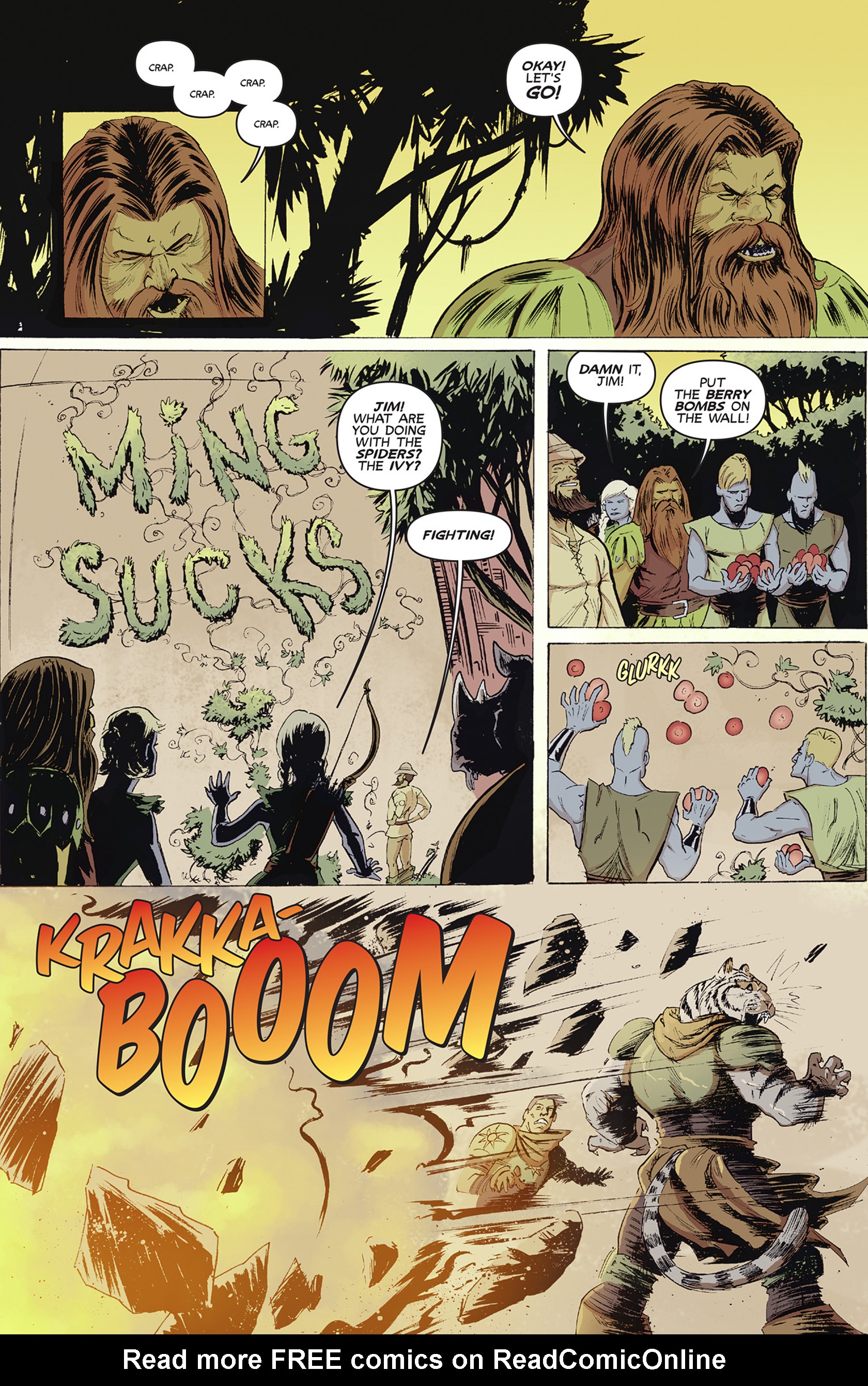 Read online King: Jungle Jim comic -  Issue #4 - 13