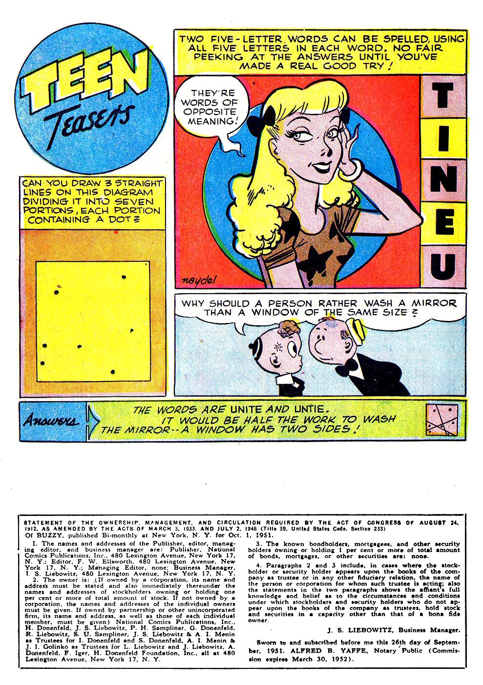Read online Buzzy comic -  Issue #42 - 31