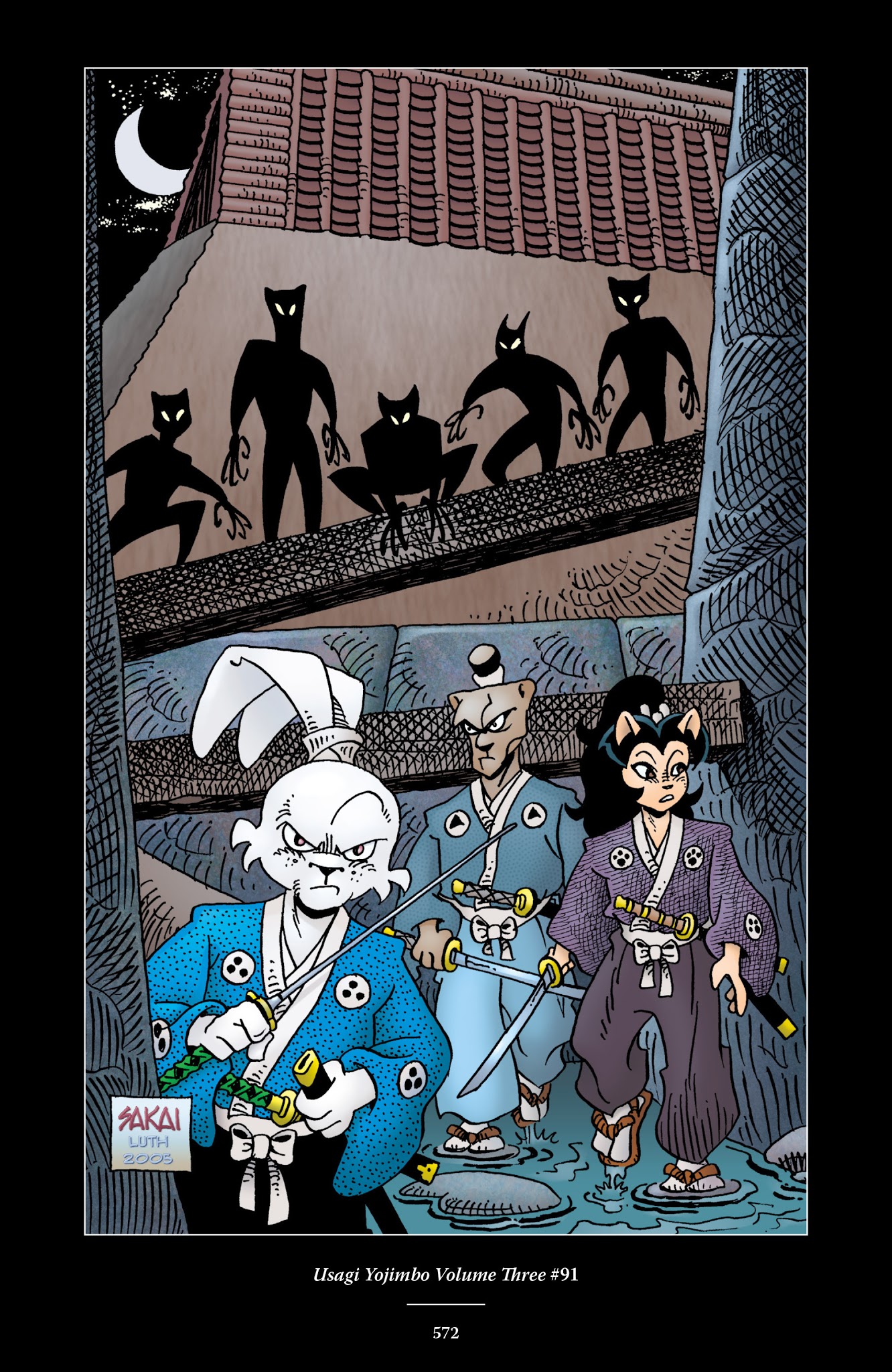 Read online The Usagi Yojimbo Saga comic -  Issue # TPB 5 - 564