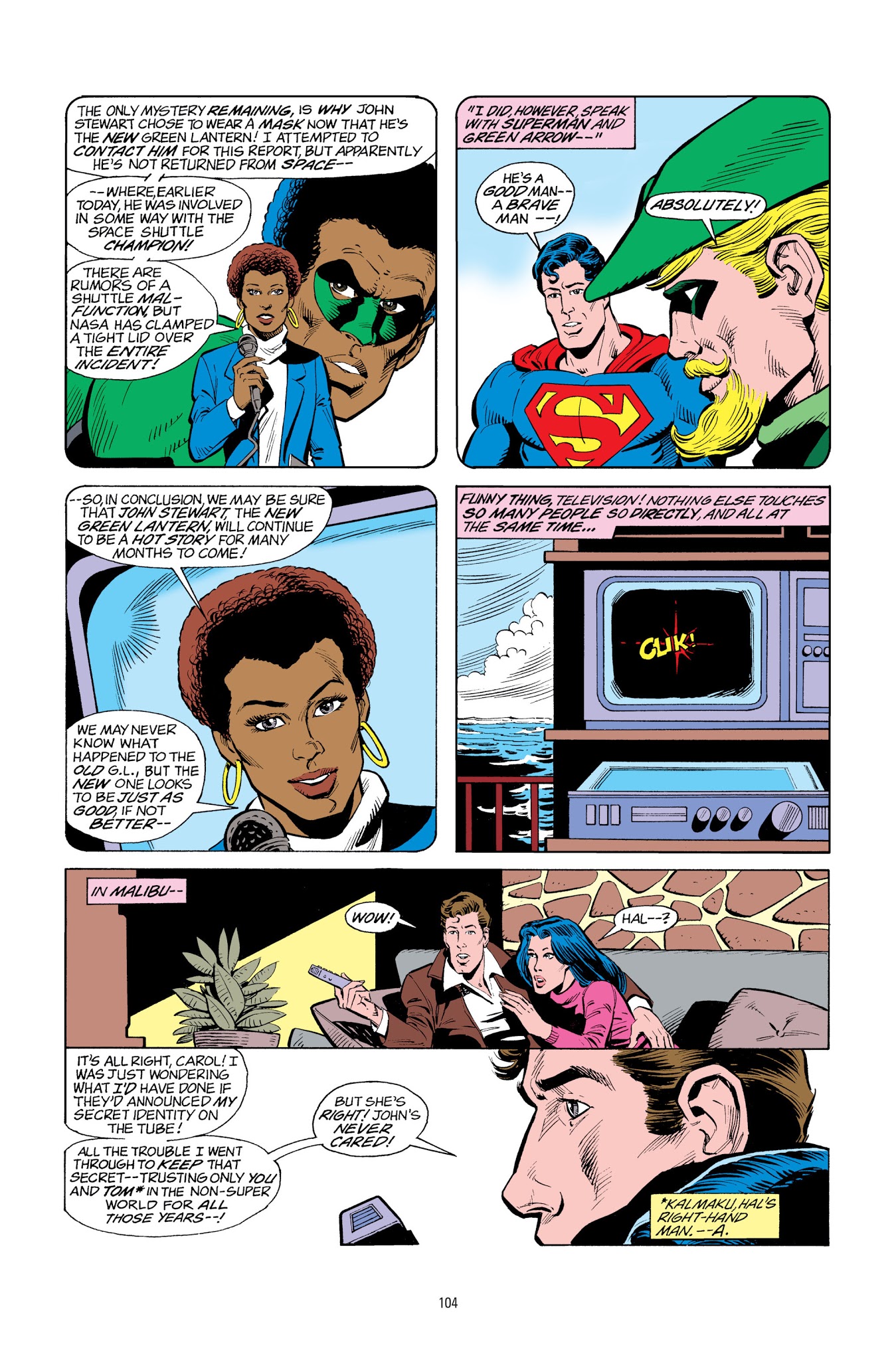 Read online Green Lantern: Sector 2814 comic -  Issue # TPB 2 - 104