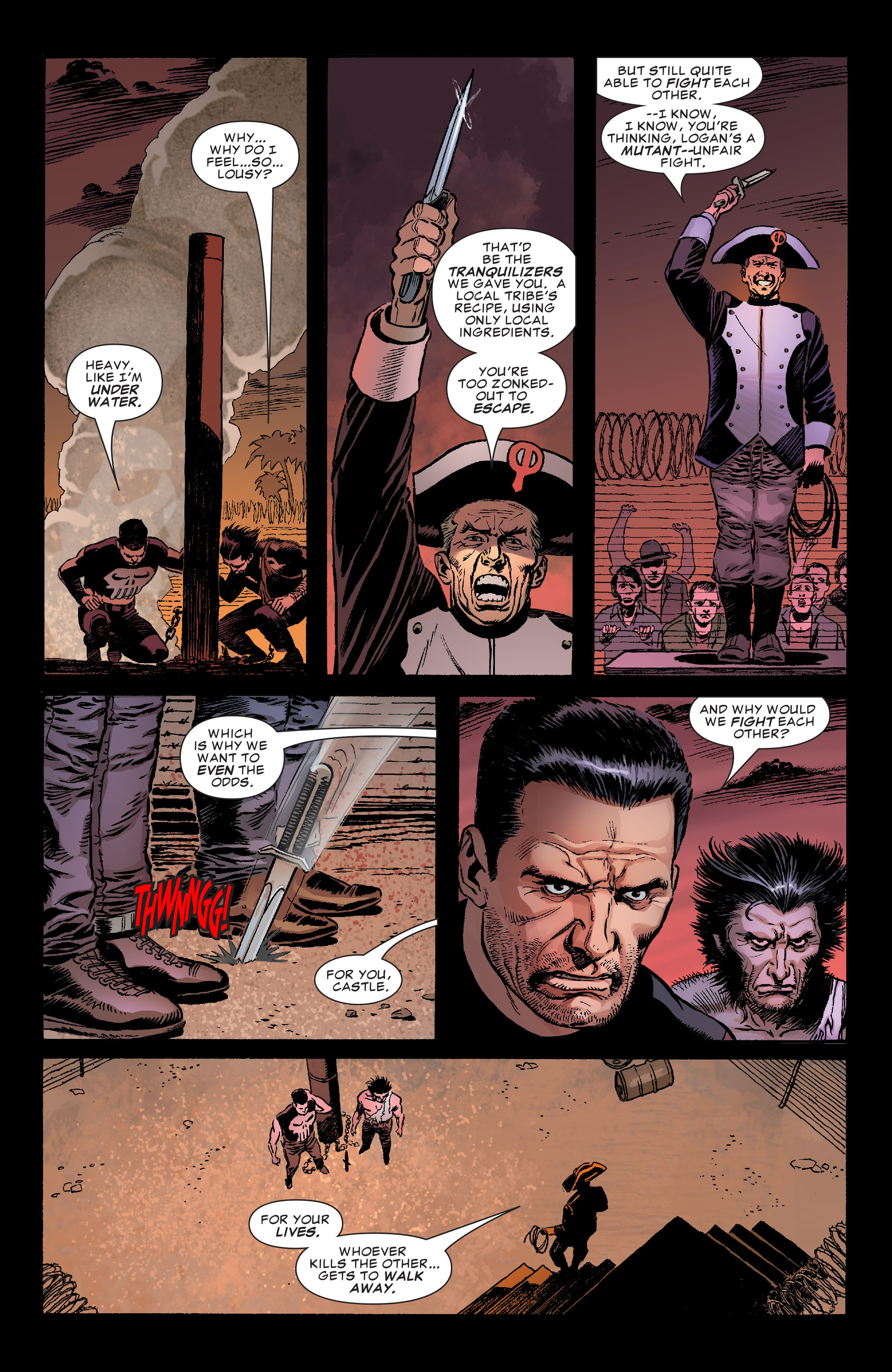 Read online Wolverine/Punisher comic -  Issue #5 - 16