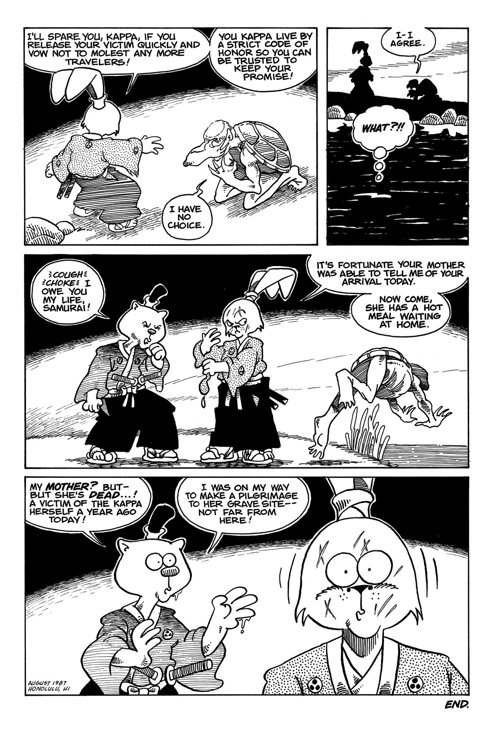 Read online Usagi Yojimbo (1987) comic -  Issue #6 - 12