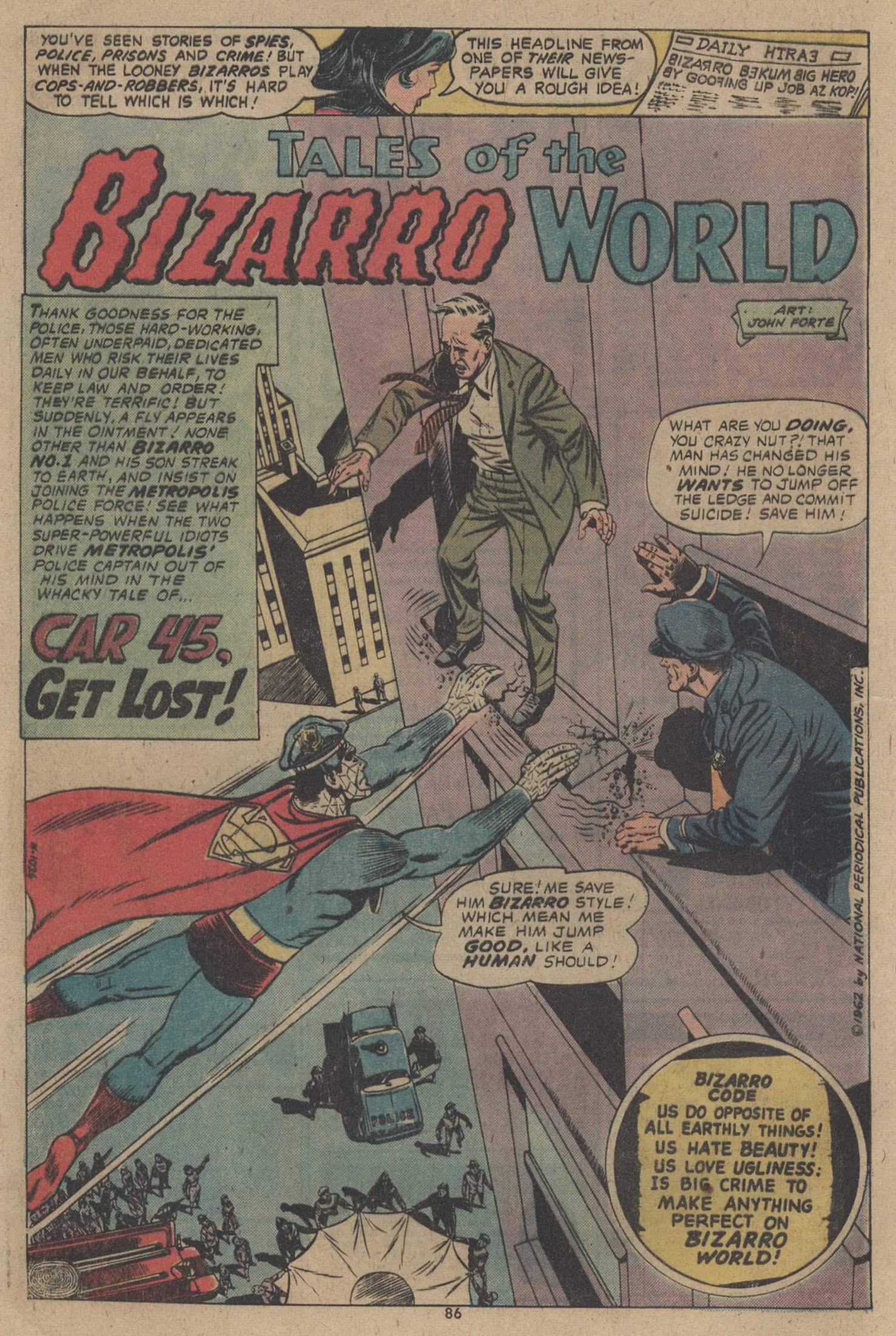 Read online The Superman Family comic -  Issue #166 - 86