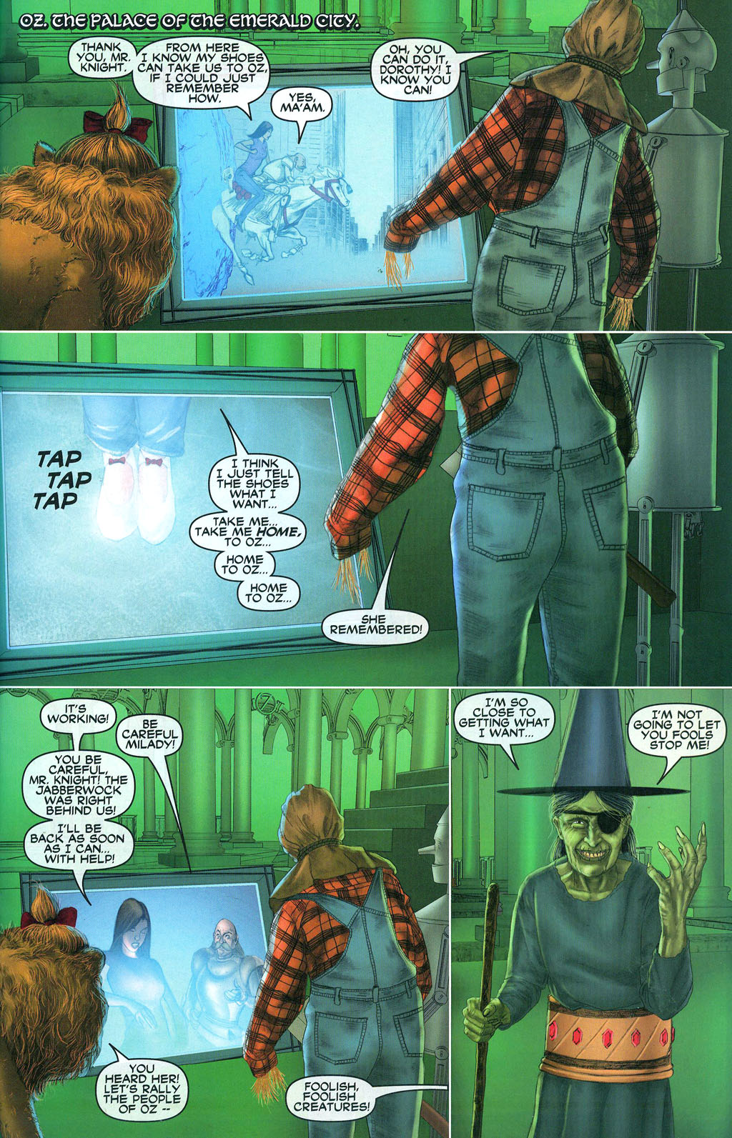 Read online The Oz/Wonderland Chronicles comic -  Issue #3 - 31