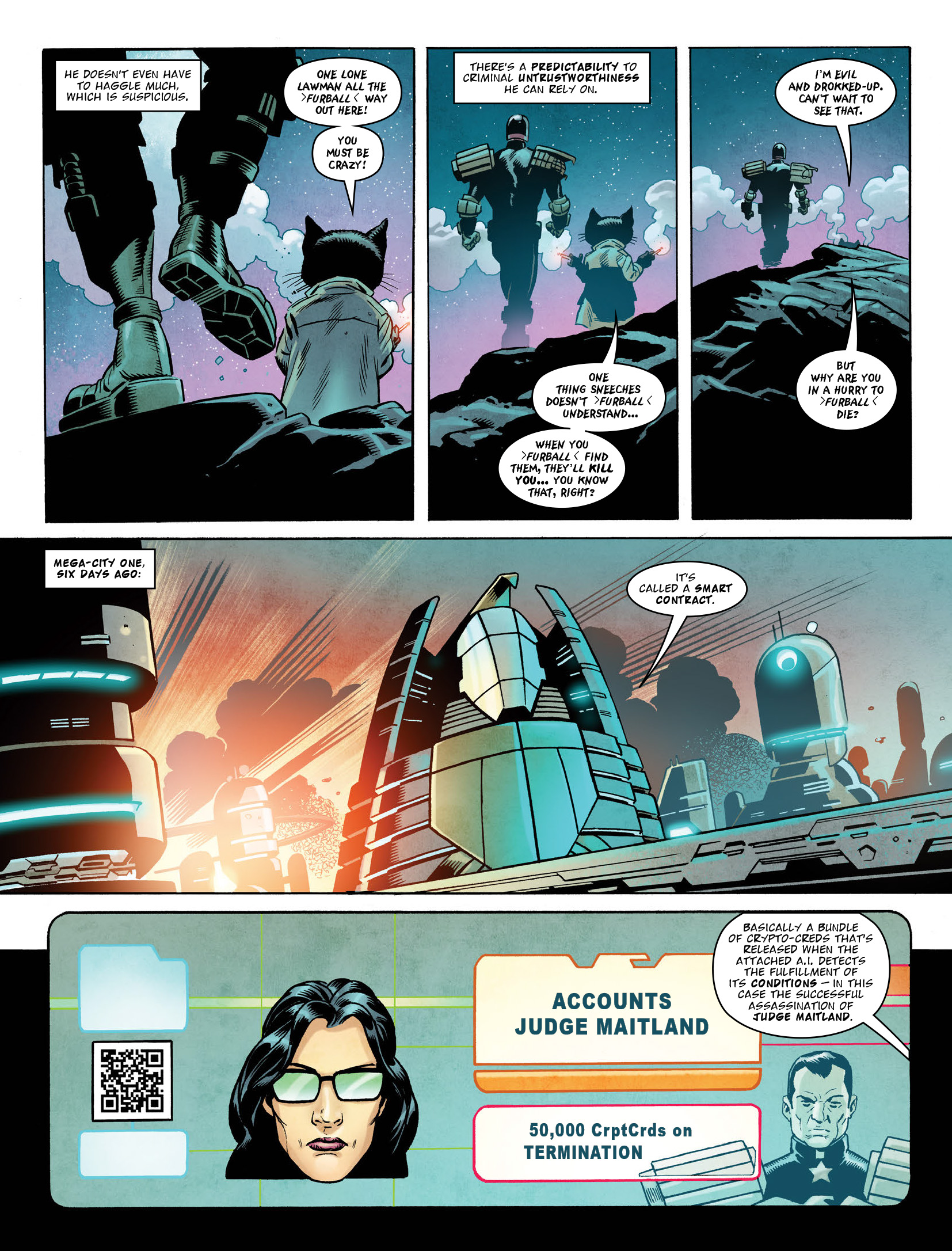 Read online 2000 AD comic -  Issue #2317 - 6
