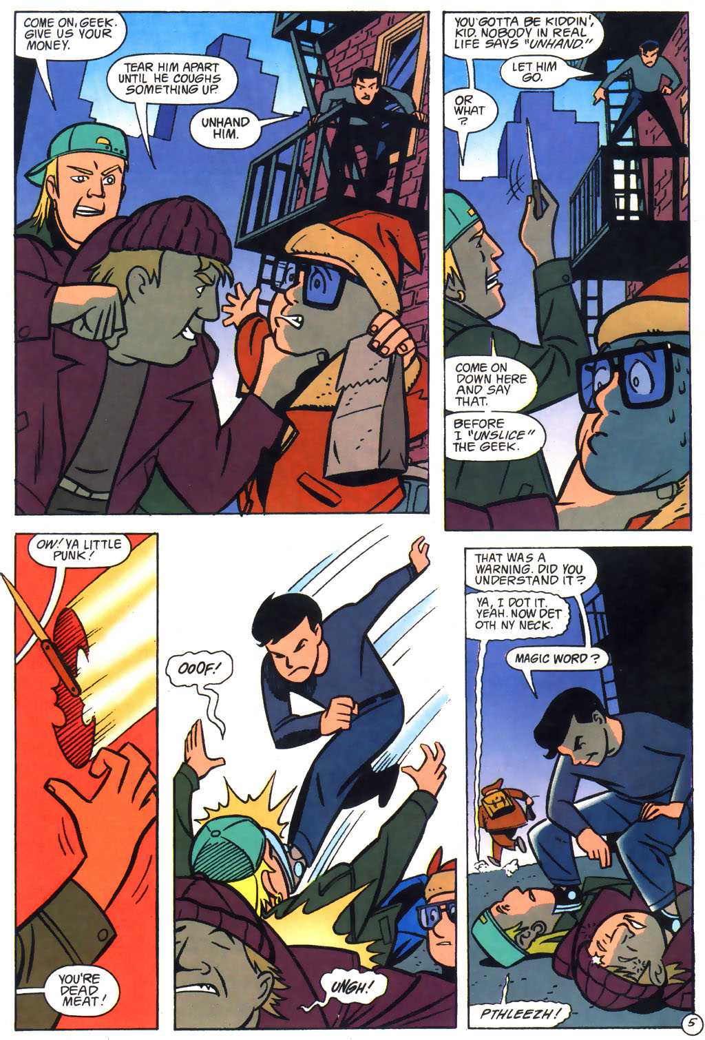 Read online The Batman Adventures: The Lost Years comic -  Issue #4 - 7