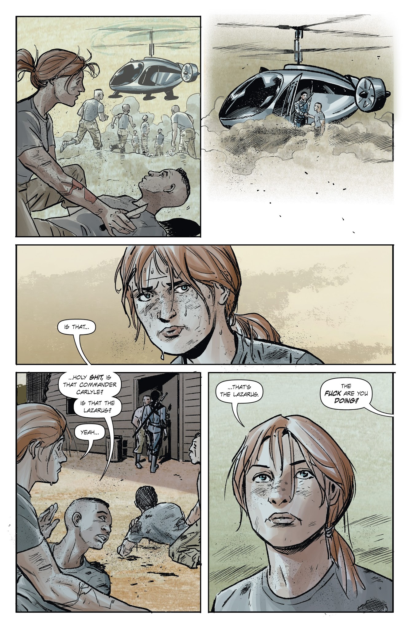 Read online Lazarus: X  66 comic -  Issue #1 - 15
